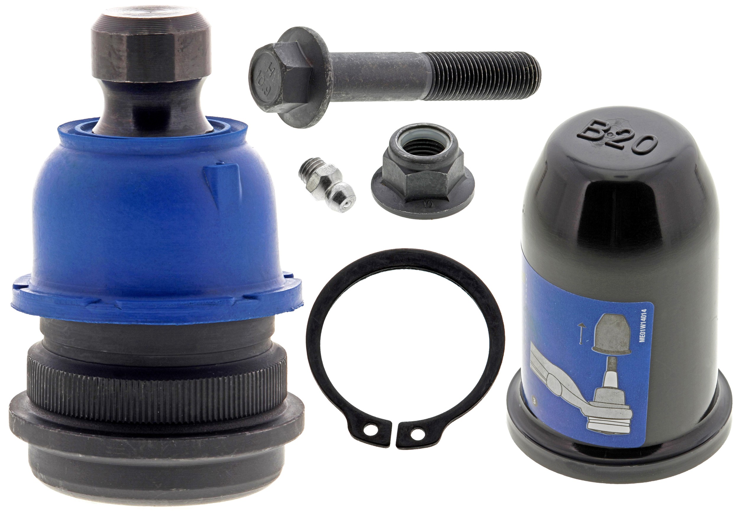 Front Lower Suspension Ball Joint | Mevotech Supreme MK90375 Fits Hyundai Kia - 6