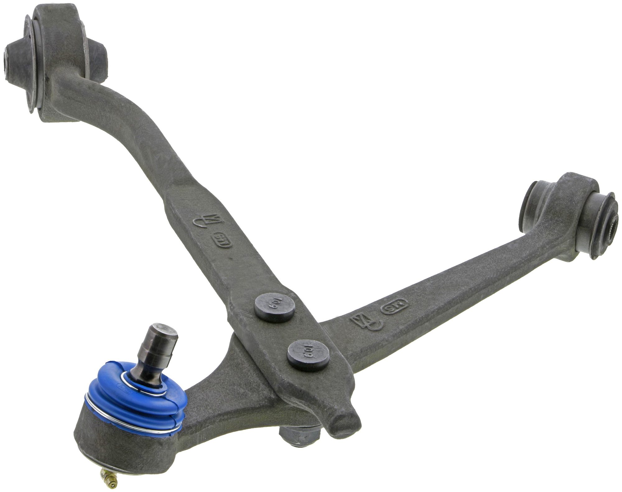 Front Left Lower Suspension Control Arm and Ball Joint Assembly | Mevotech Supreme CMK80009 Fits Ford Windstar 1999-2003