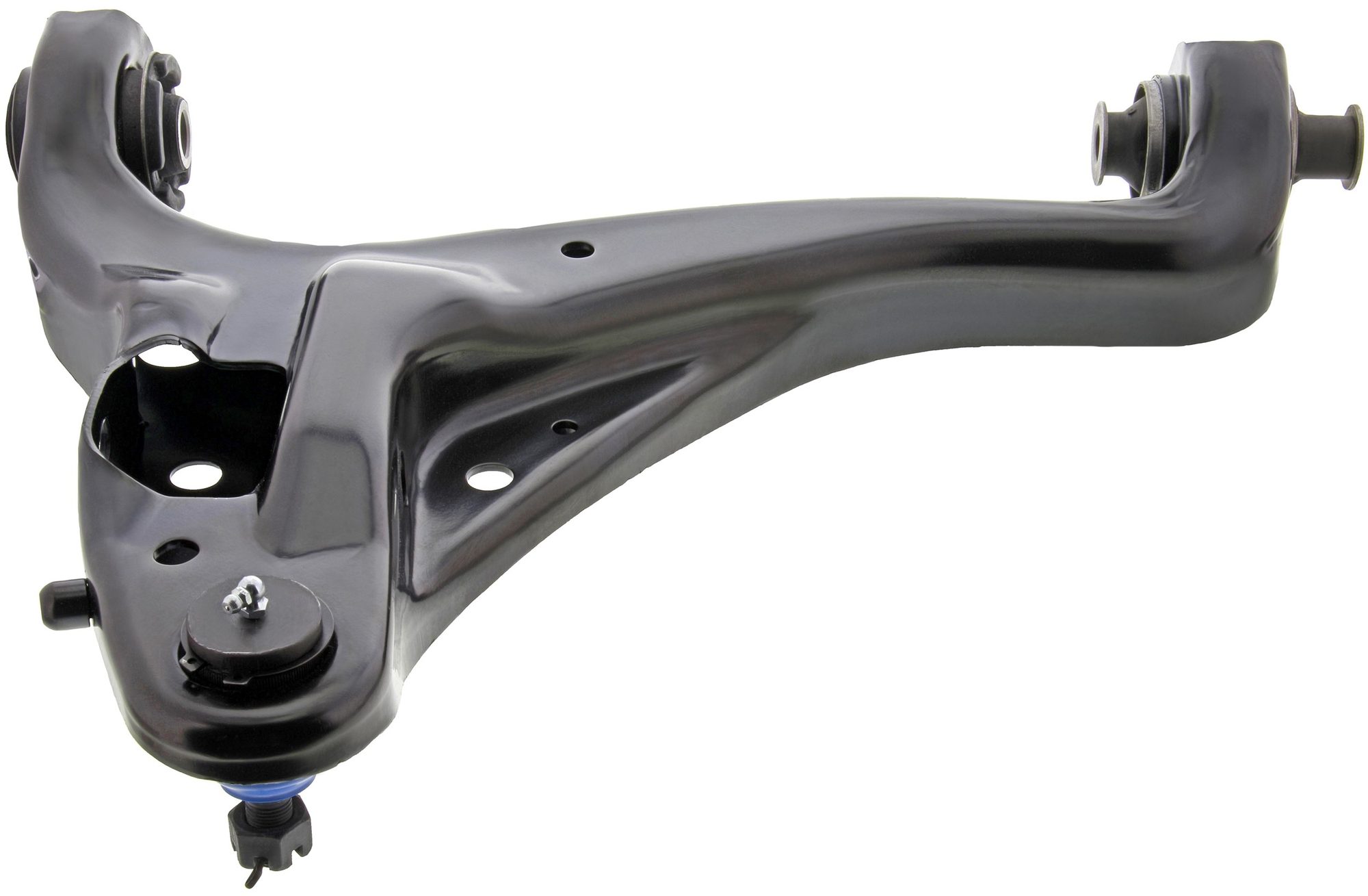 Front Left Lower Suspension Control Arm and Ball Joint Assembly | Mevotech Supreme CMK80721 Fits Ford Mercury — image 7