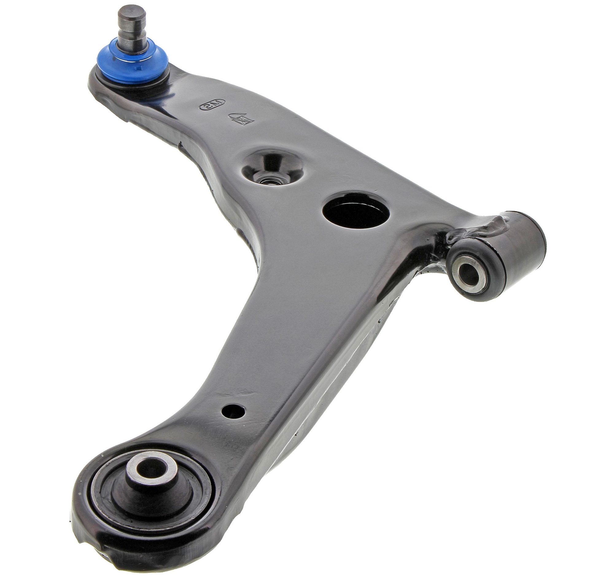 Front Left Lower Suspension Control Arm and Ball Joint Assembly | Mevotech Supreme CMS80121 Fits Mitsubishi Lancer 2002-2007 — image 3