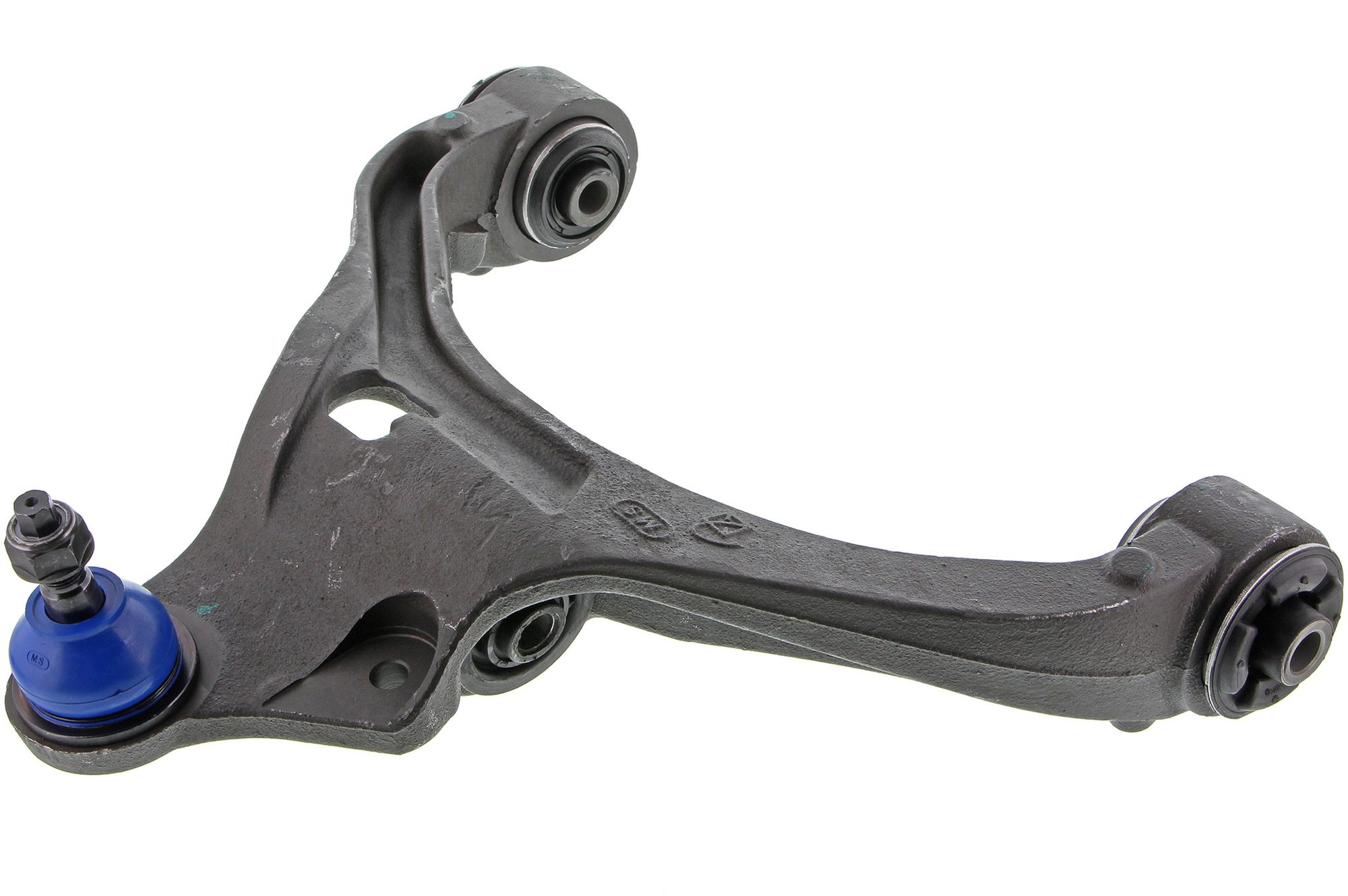 Front Left Lower Suspension Control Arm and Ball Joint Assembly | Mevotech Supreme CMS25142 Fits Dodge Mitsubishi Ram — image 4