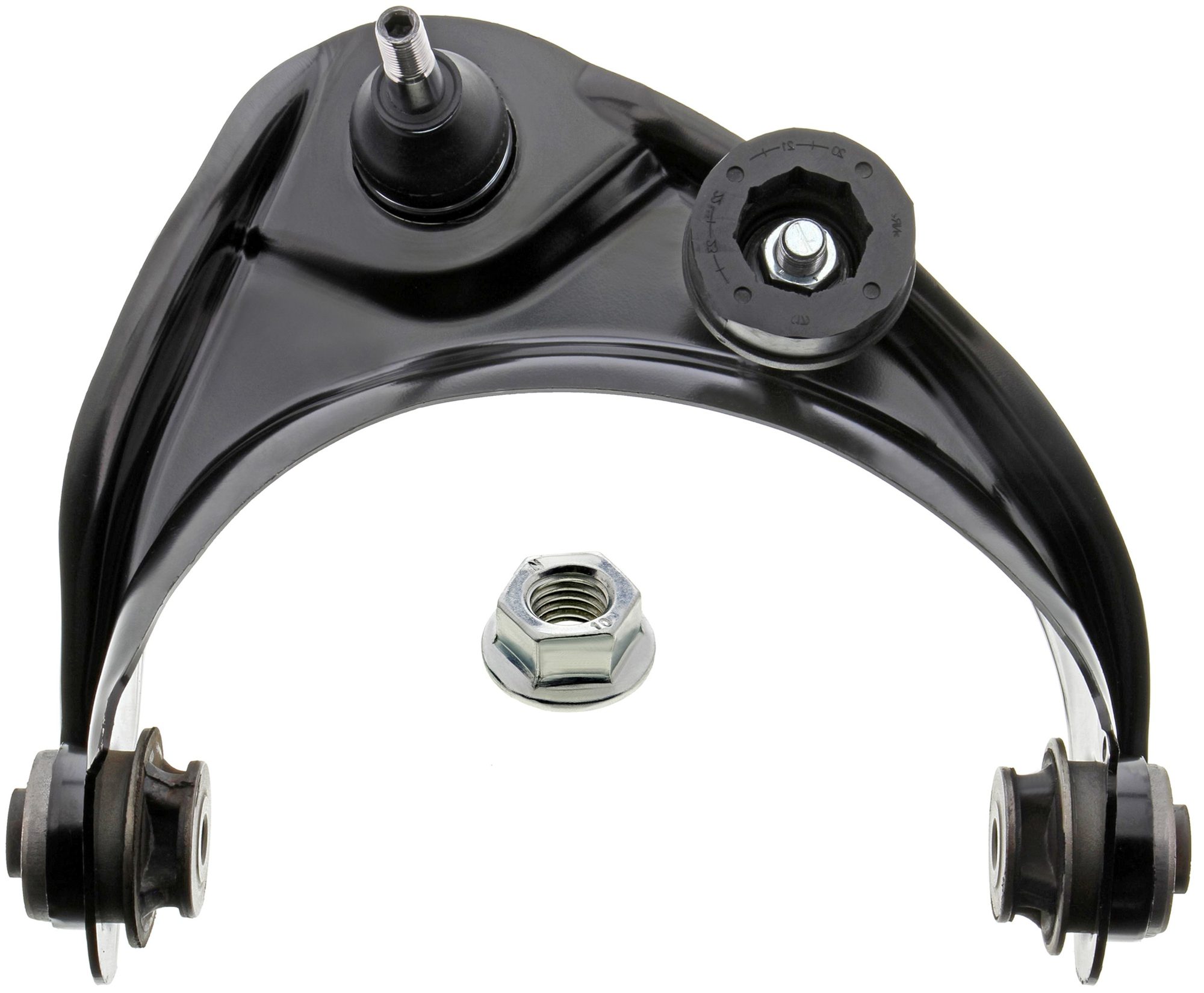 6 2009-2013 Front Right Upper Suspension Control Arm and Ball Joint Assembly | Mevotech Supreme CMS761174 Fits Mazda — image 7