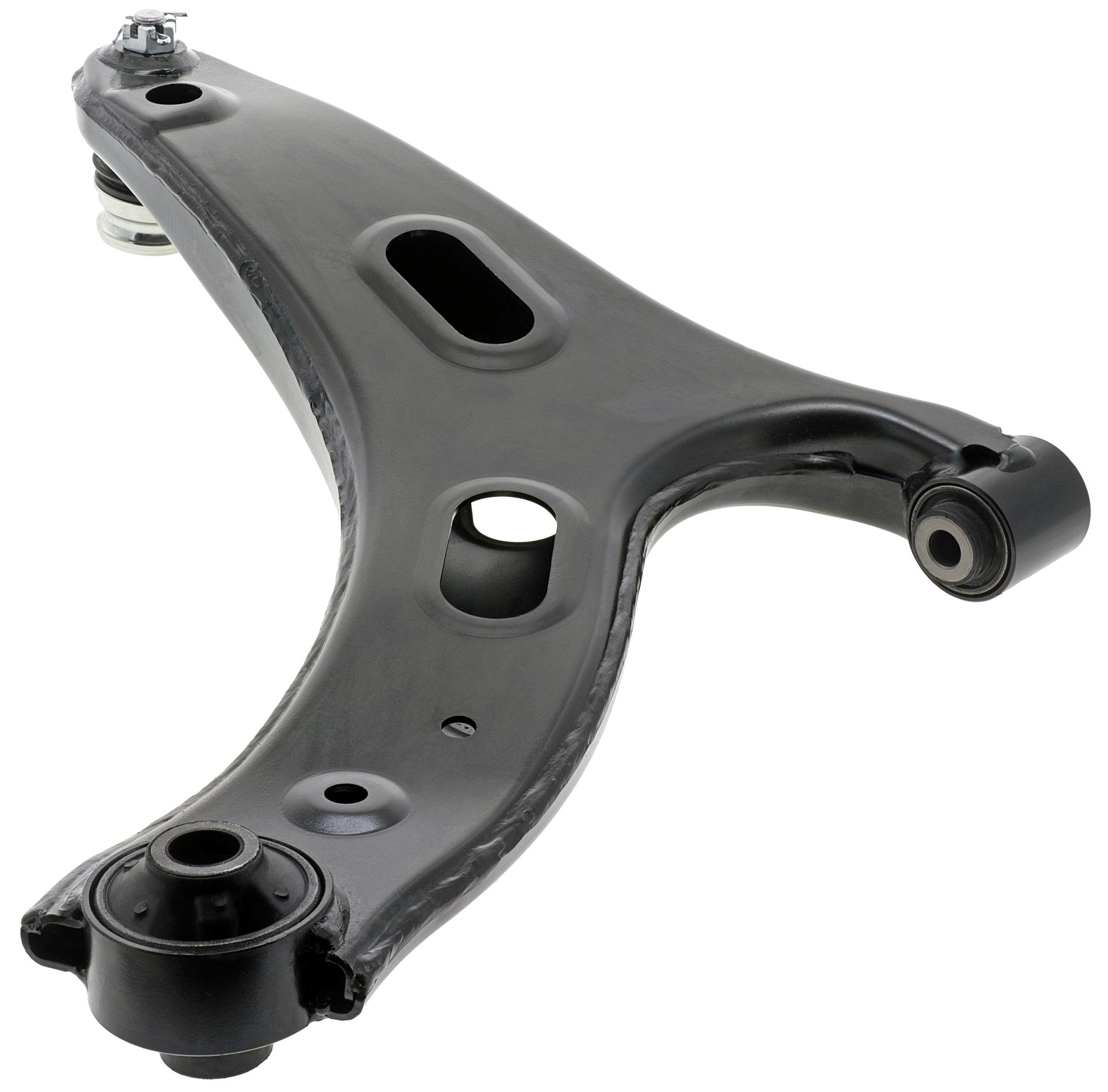 Front Right Lower Suspension Control Arm and Ball Joint Assembly | Mevotech Supreme CMS801248 Fits Subaru — image 3