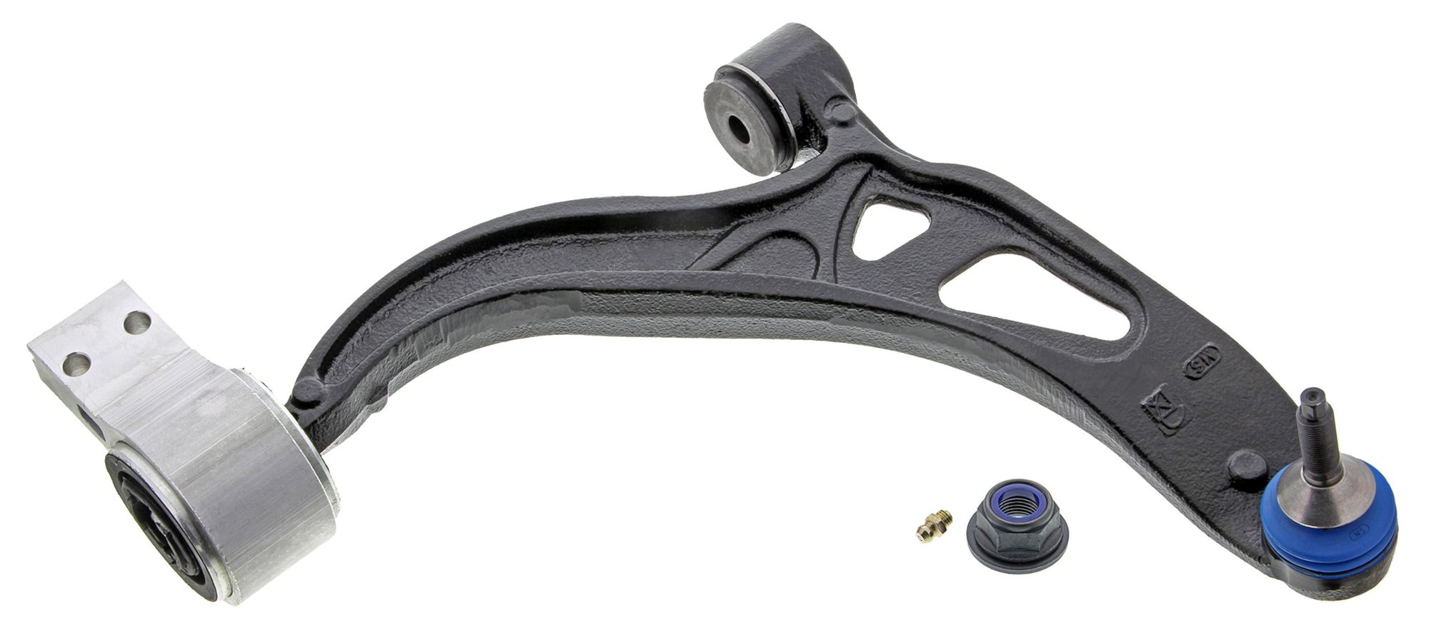 Front Right Lower Suspension Control Arm and Ball Joint Assembly | Mevotech Supreme CMS40186 Fits Ford — image 7