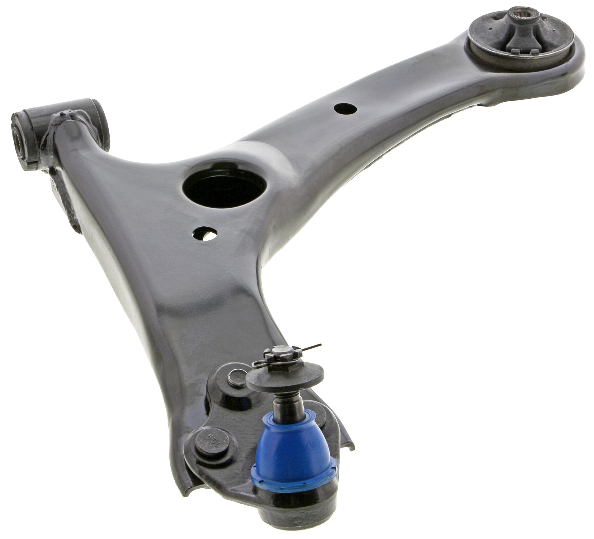 Front Left Lower Suspension Control Arm and Ball Joint Assembly | Mevotech Supreme CMS861128 Fits Toyota Prius 2004-2009