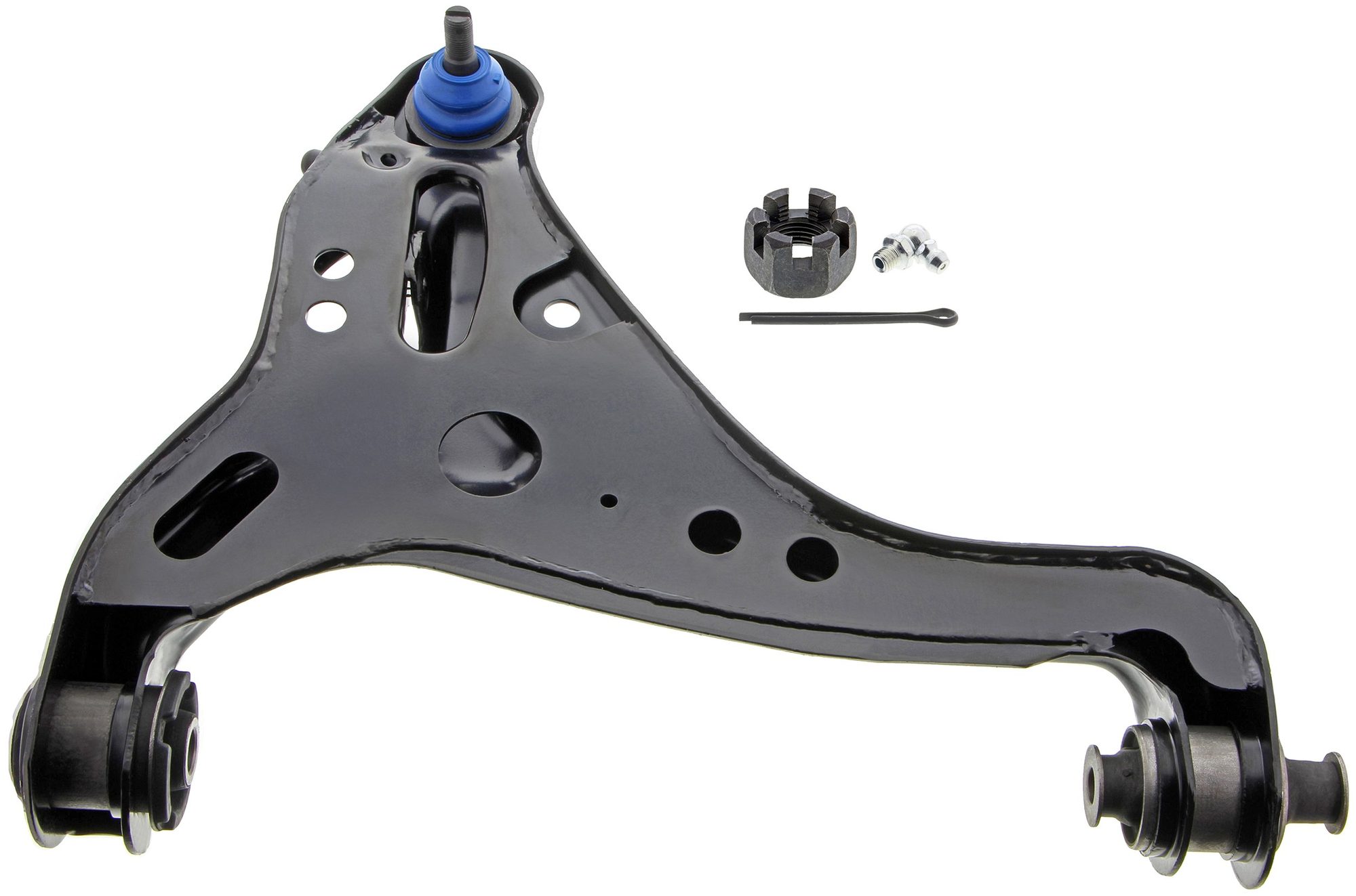 Front Left Lower Suspension Control Arm and Ball Joint Assembly | Mevotech Supreme CMK80721 Fits Ford Mercury — image 5