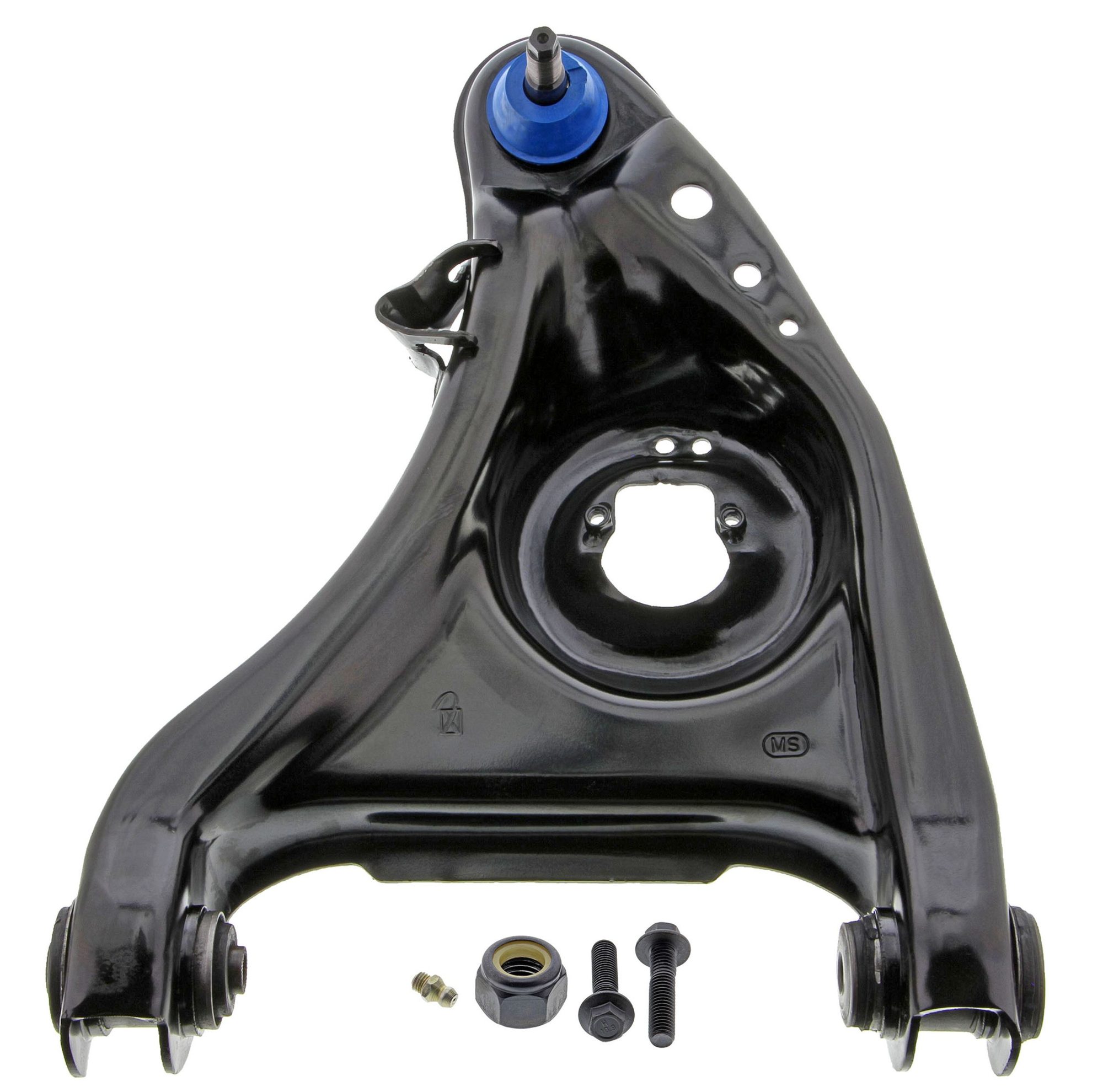 Front Left Lower Suspension Control Arm and Ball Joint Assembly | Mevotech Supreme CMK80394 Fits Ford Lincoln Mercury — image 4