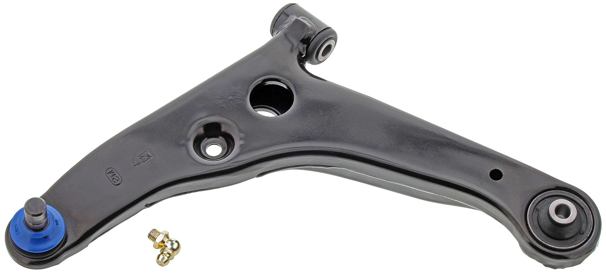 Front Left Lower Suspension Control Arm and Ball Joint Assembly | Mevotech Supreme CMS80121 Fits Mitsubishi Lancer 2002-2007 — image 4