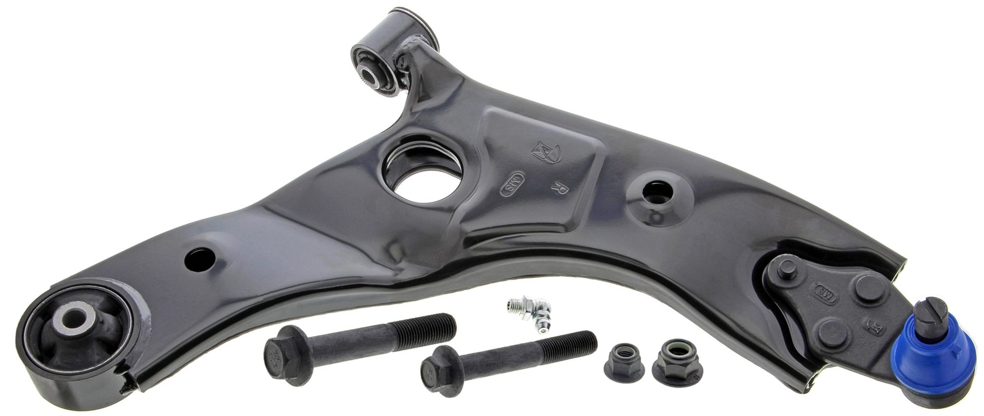 Front Right Lower Suspension Control Arm and Ball Joint Assembly | Mevotech Supreme CMS901289 Fits Hyundai Kia — image 6