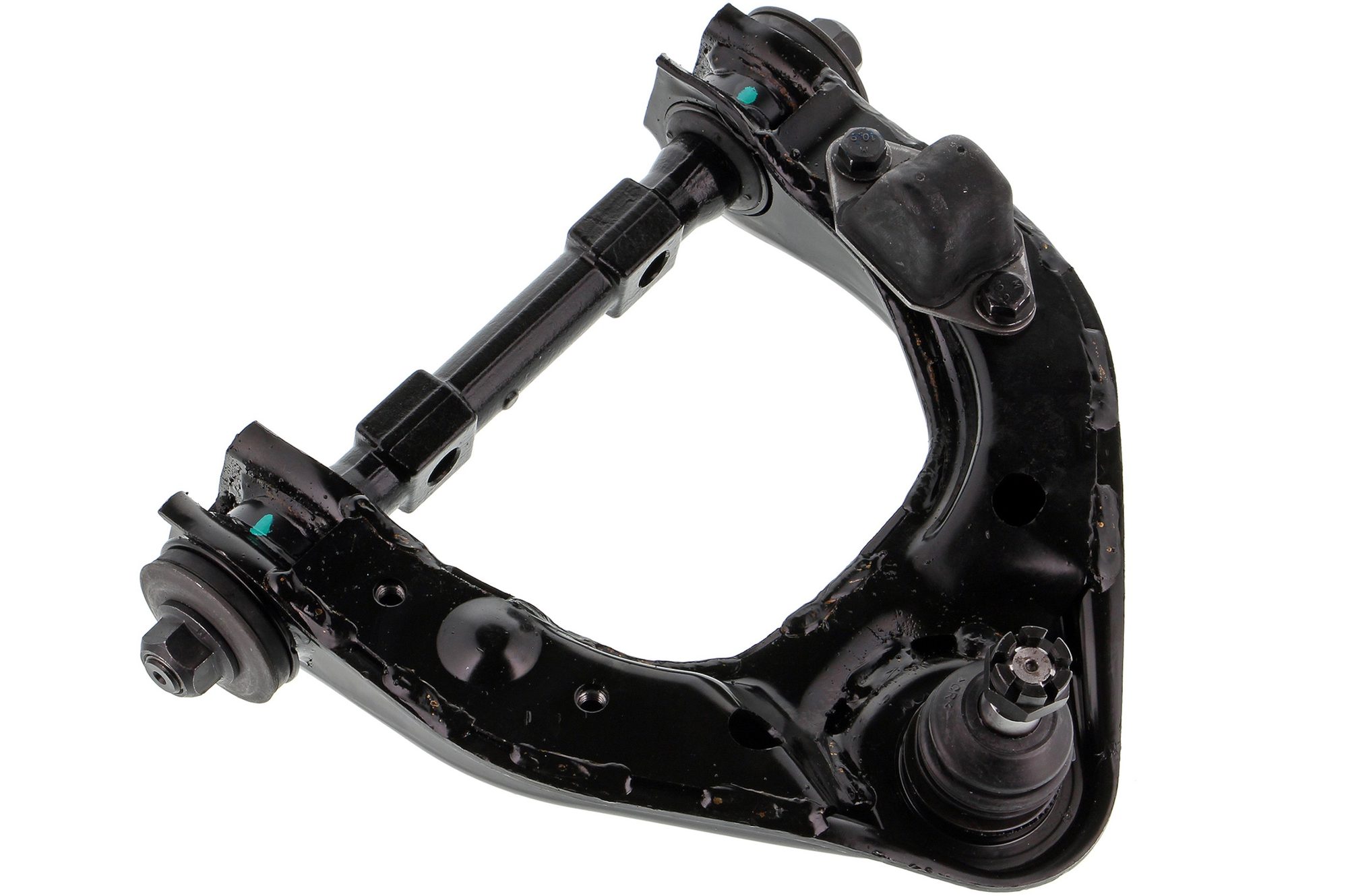 Front Left Upper Suspension Control Arm and Ball Joint Assembly | Mevotech Supreme CMS801004 Fits Mitsubishi Dodge