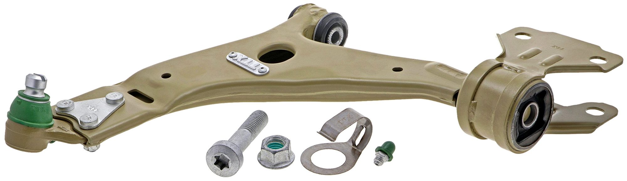 Front Left Lower Suspension Control Arm and Ball Joint Assembly | Mevotech Supreme CTXMS401174 Fits Ford — image 4