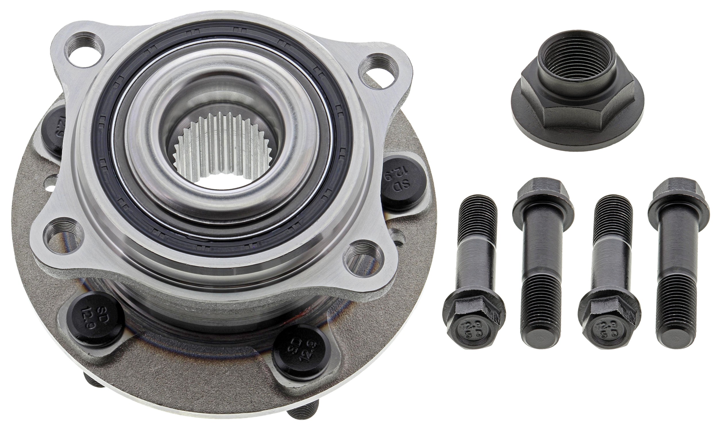 Wheel Bearing and Hub Assembly | Mevotech Supreme H513266HW Fits Hyundai Kia - 7