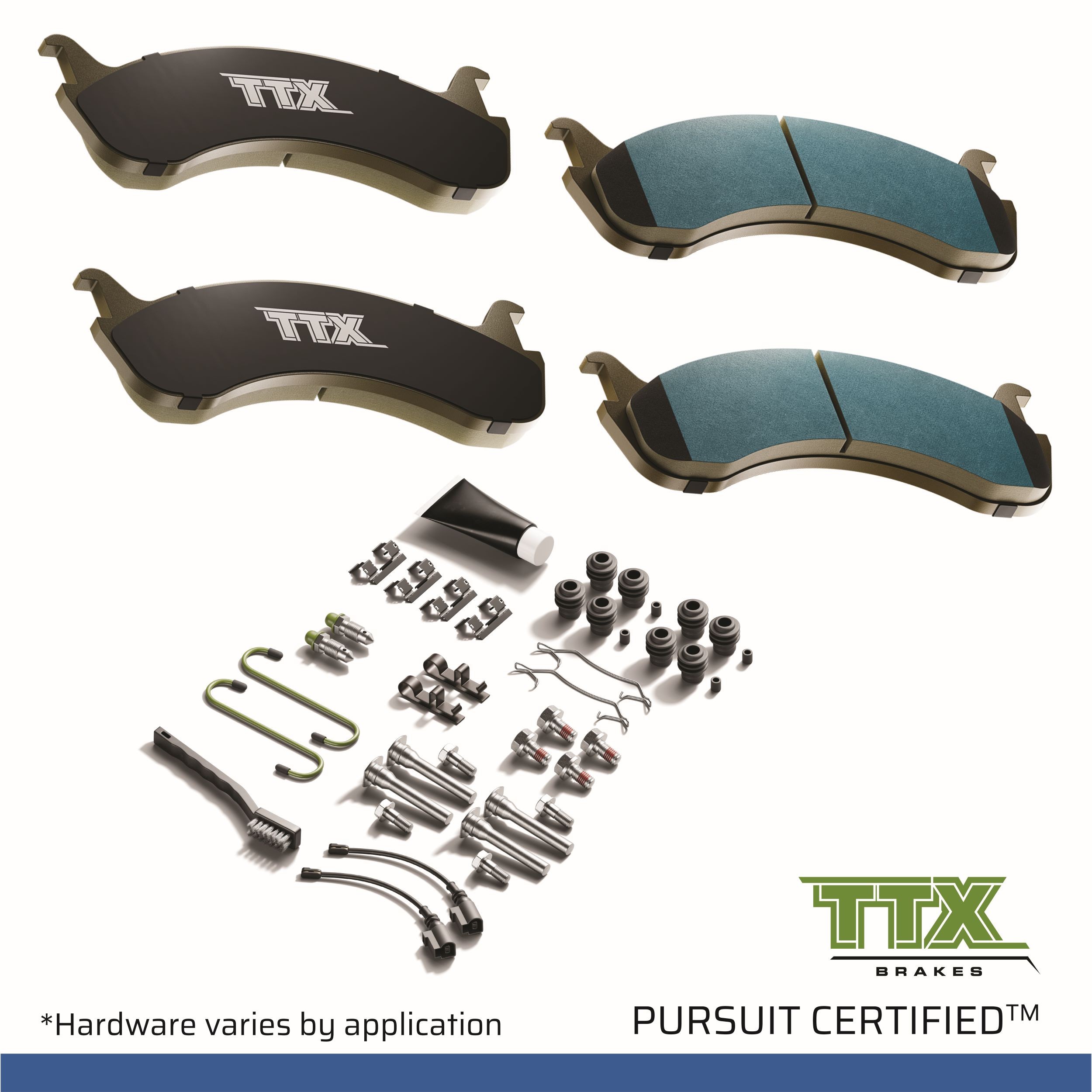 Front Disc Brake Pad Set | Mevotech Supreme TXBPP2407 Fits Chevrolet Cadillac - 2