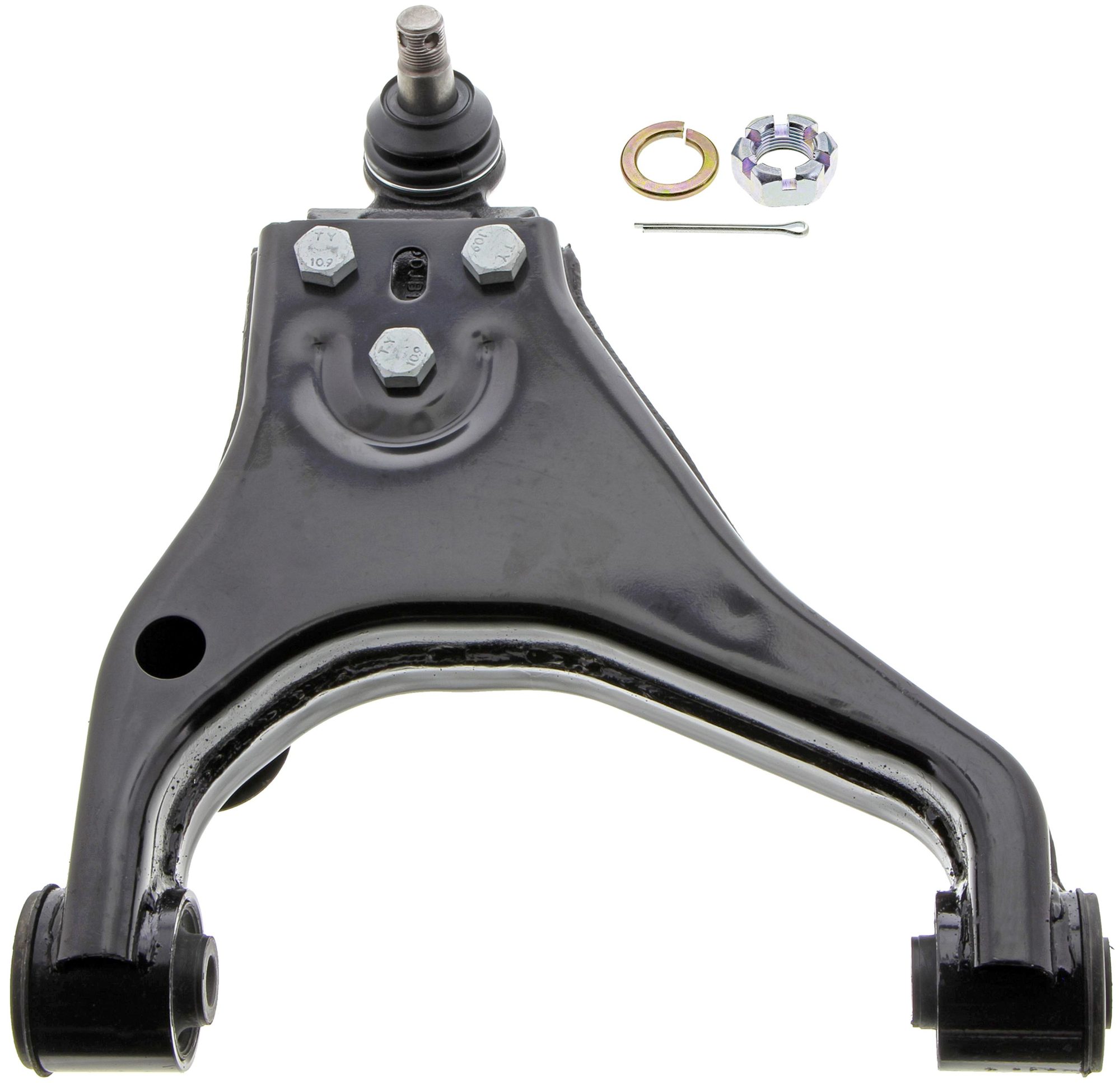 Front Right Lower Suspension Control Arm and Ball Joint Assembly | Mevotech Supreme CMS901051 Fits Kia Sorento 2009 — image 4