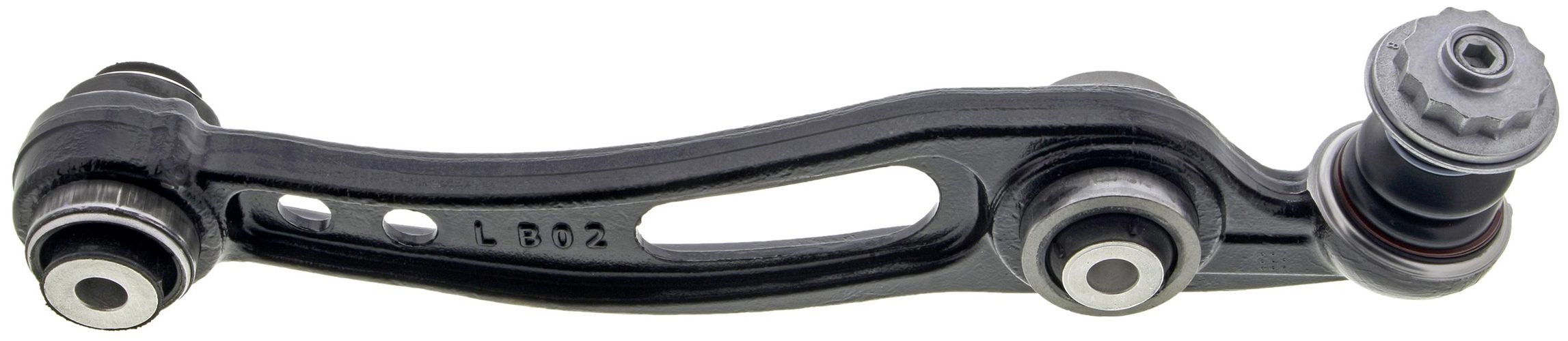 Front Left Lower Rearward Suspension Control Arm and Ball Joint Assembly | Mevotech Supreme CMS101642 Fits Land Rover