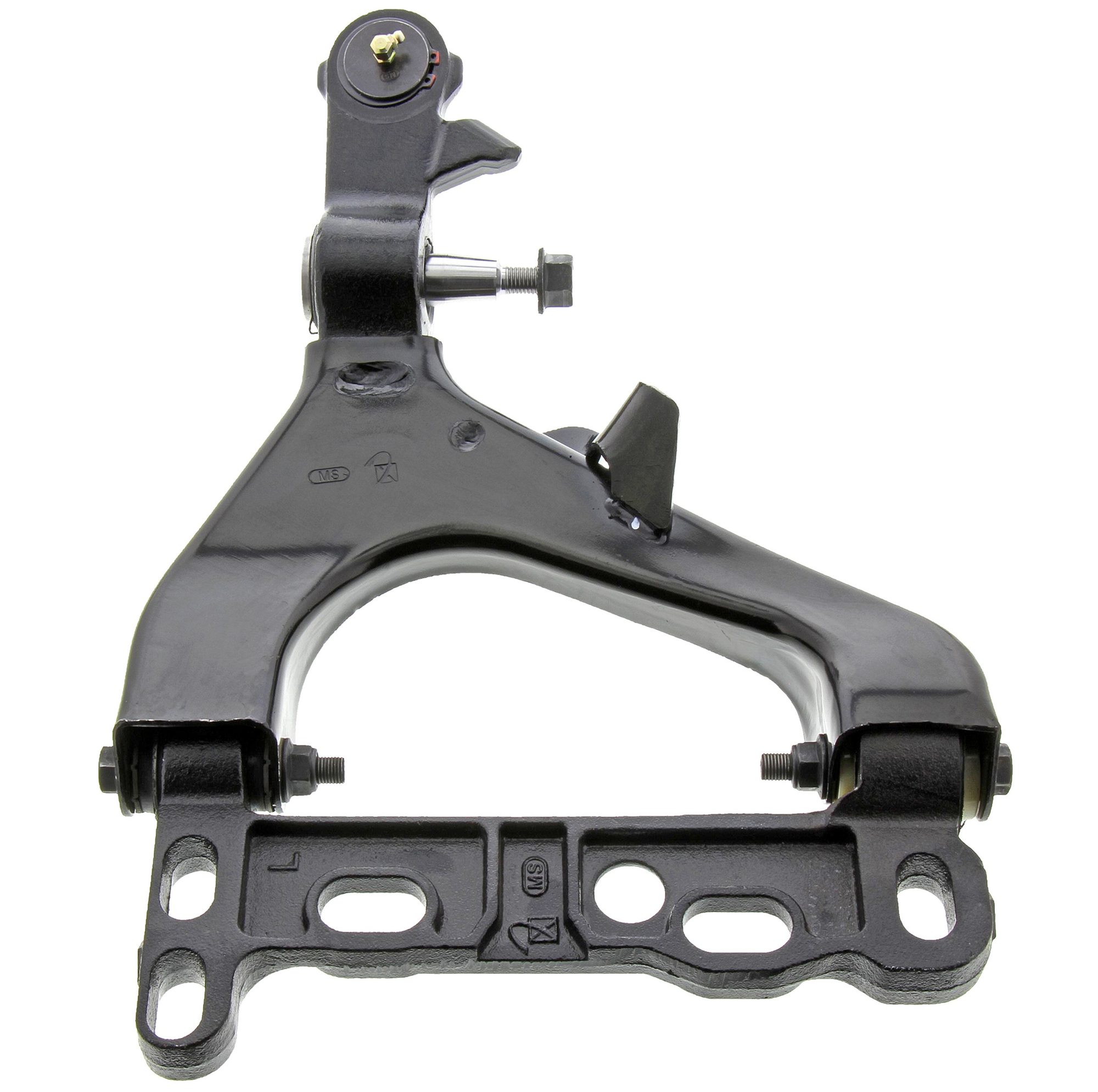 Front Left Lower Suspension Control Arm and Ball Joint Assembly | Mevotech Supreme CMS50156 Fits GMC Chevrolet Buick — image 2
