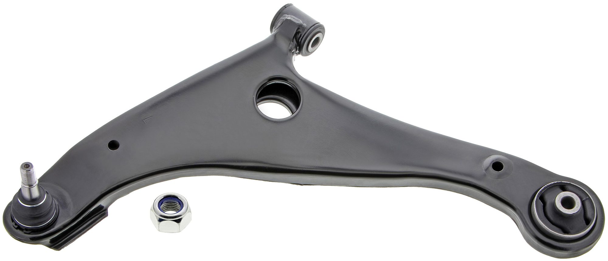Front Left Lower Suspension Control Arm and Ball Joint Assembly | Mevotech Supreme CMS80195 Fits Mitsubishi — image 7