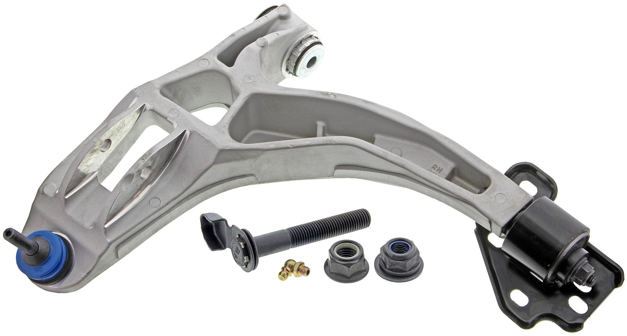 Front Right Lower Suspension Control Arm and Ball Joint Assembly | Mevotech Supreme CMK80395 Fits Mercury Ford Lincoln — image 7