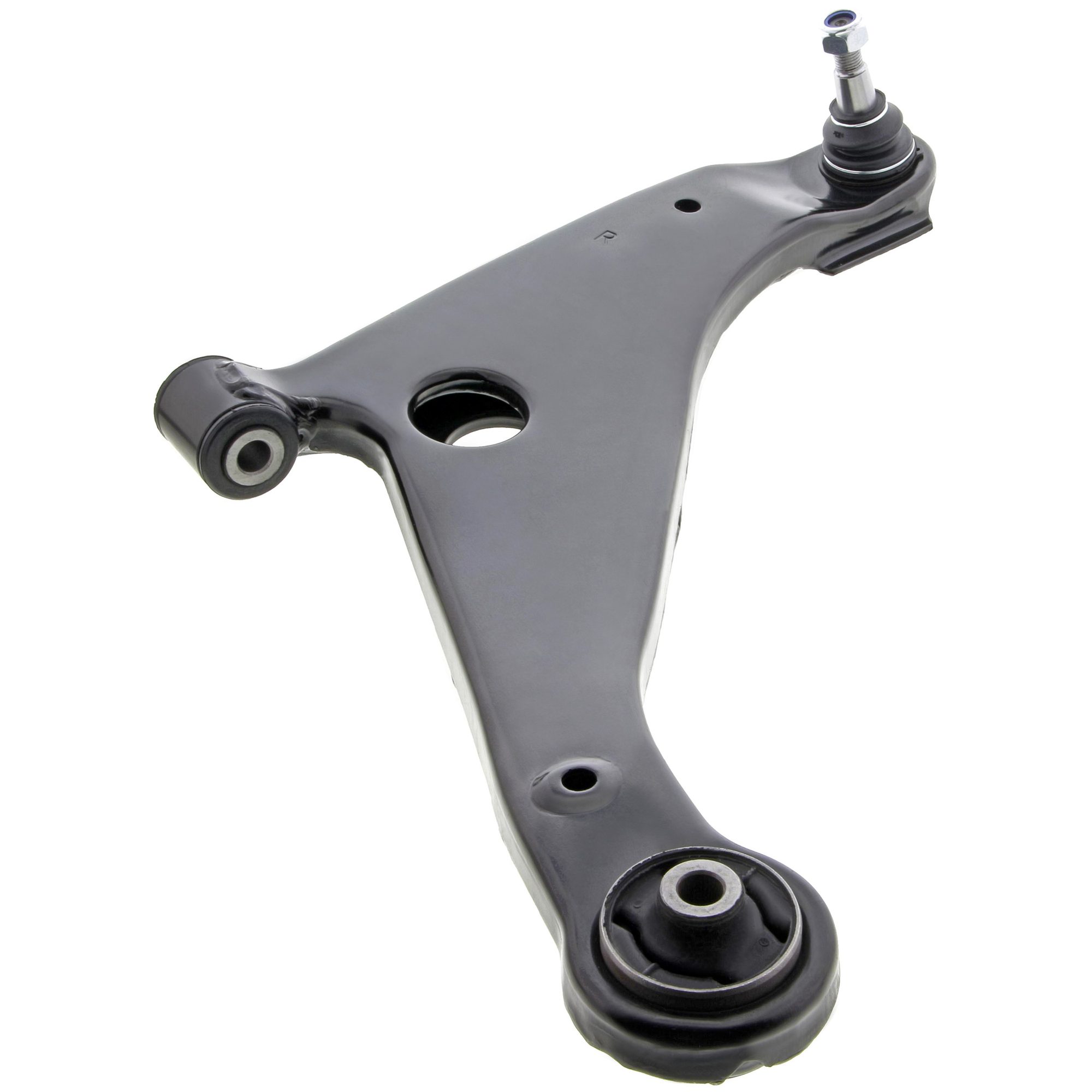 Front Right Lower Suspension Control Arm and Ball Joint Assembly | Mevotech Supreme CMS80196 Fits Mitsubishi — image 3