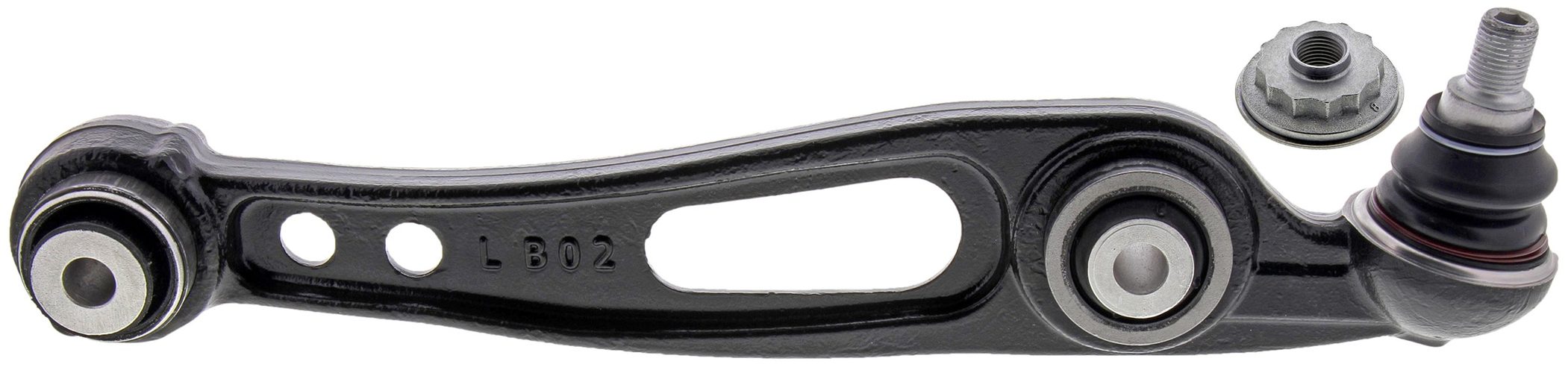 Front Left Lower Rearward Suspension Control Arm and Ball Joint Assembly | Mevotech Supreme CMS101642 Fits Land Rover — image 6