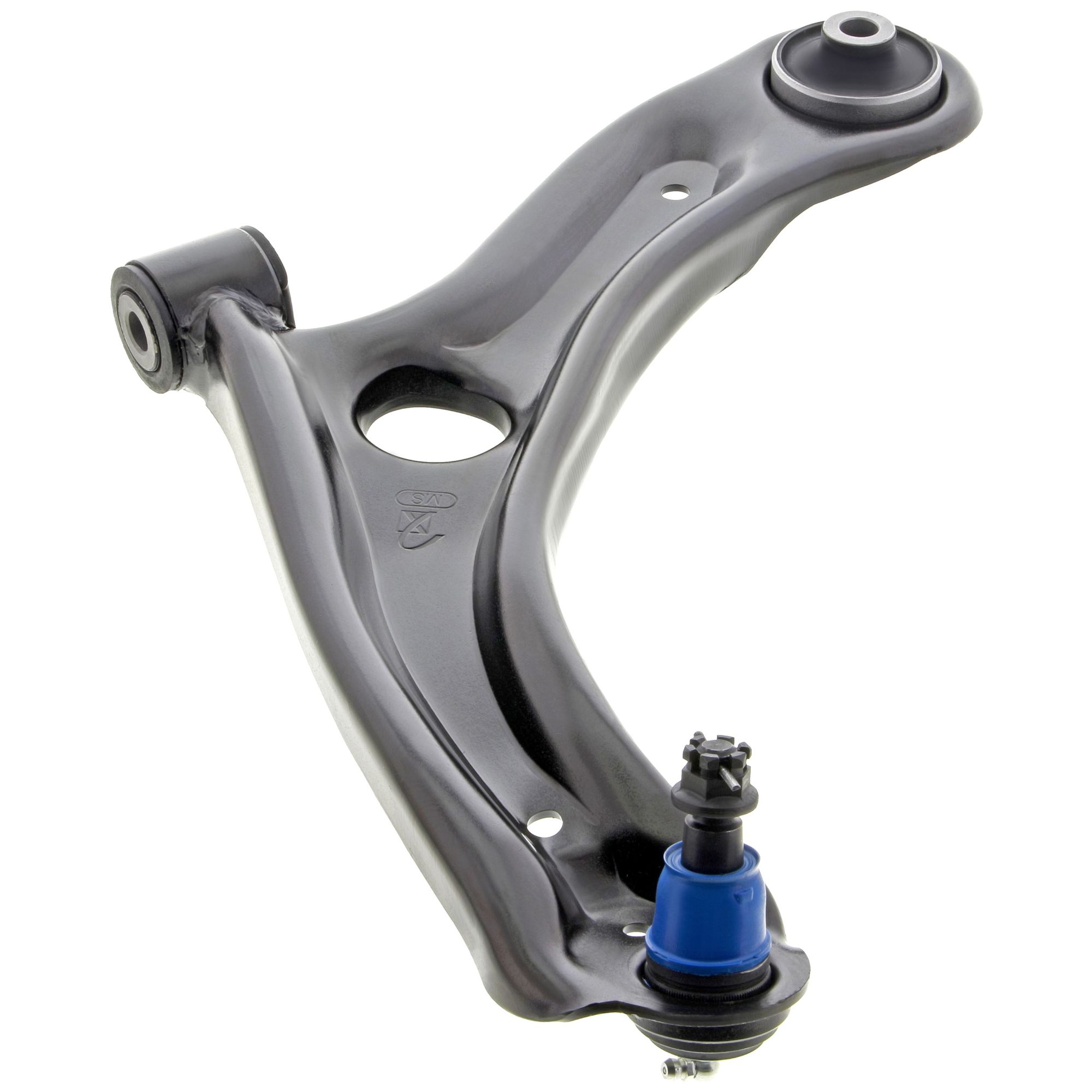 Front Left Lower Suspension Control Arm and Ball Joint Assembly | Mevotech Supreme CMS601236 Fits Honda Fit 2015-2019