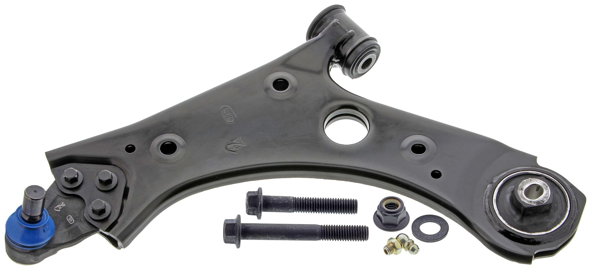 Front Left Lower Suspension Control Arm and Ball Joint Assembly | Mevotech Supreme CMS251220 Fits Jeep Fiat — image 7