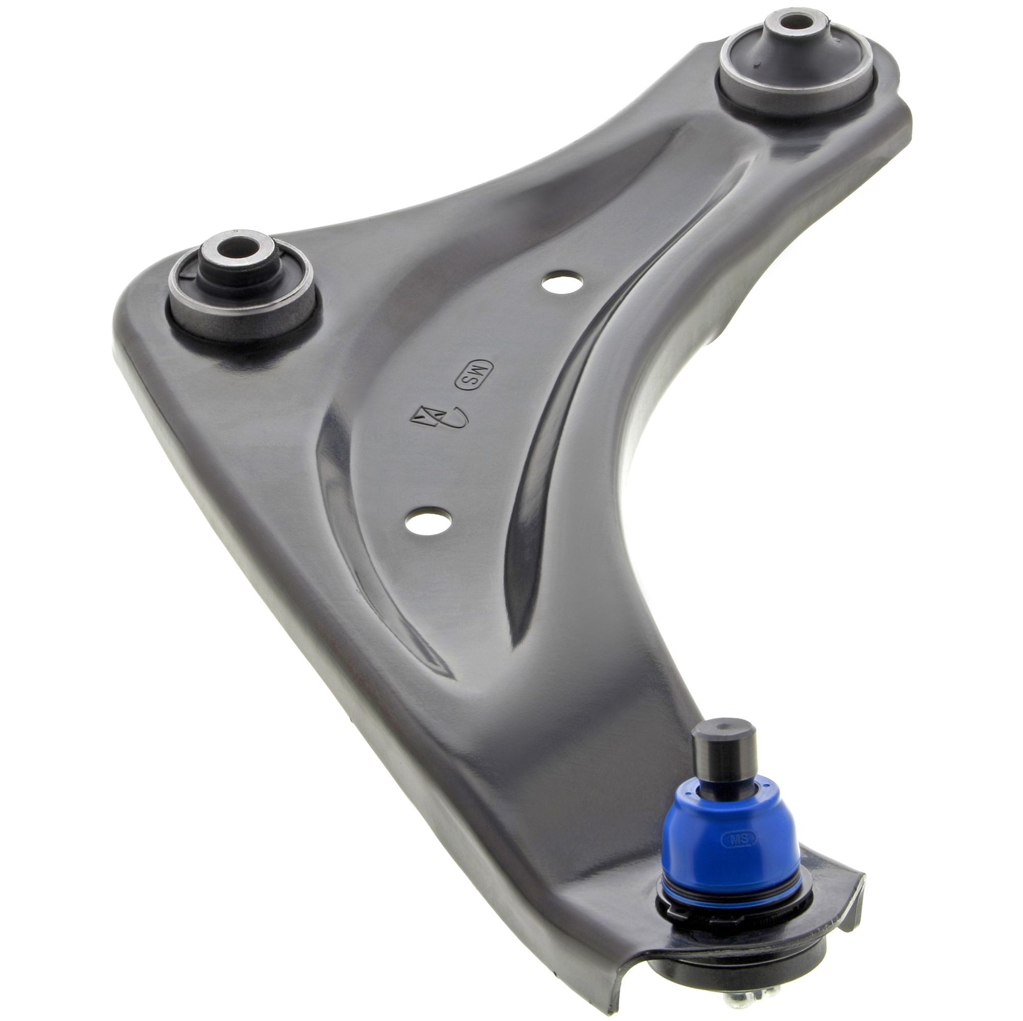 Front Left Lower Suspension Control Arm and Ball Joint Assembly | Mevotech Supreme CMS301017 Fits Nissan