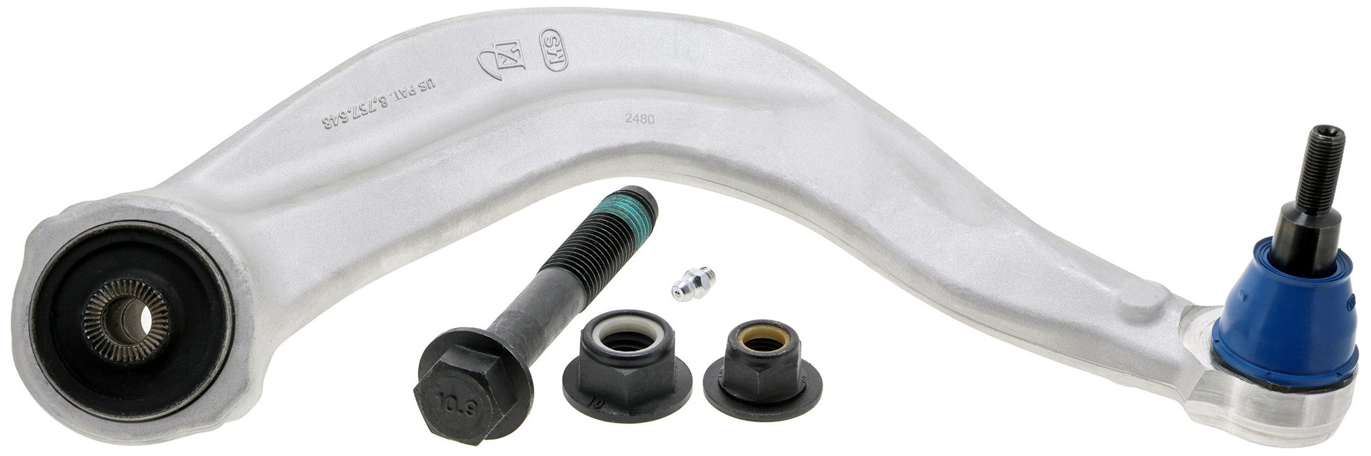 Front Right Lower Forward Suspension Control Arm and Ball Joint Assembly | Mevotech Supreme CMS401287 Fits Ford — image 4