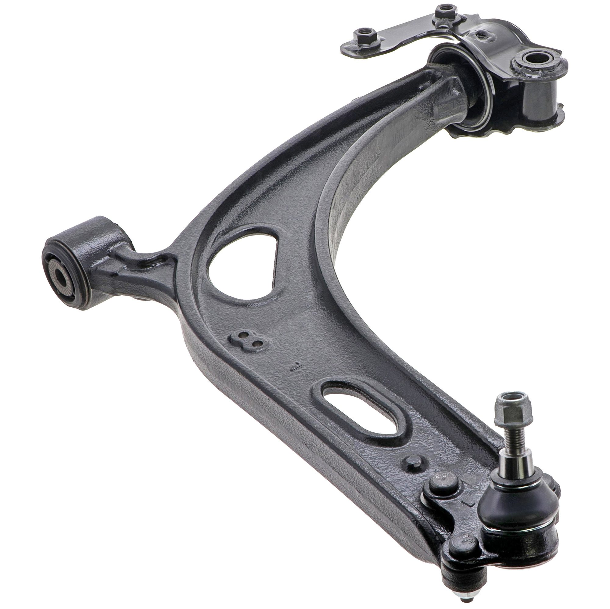 Front Left Lower Suspension Control Arm and Ball Joint Assembly | Mevotech Supreme CMS701162 Fits Volkswagen