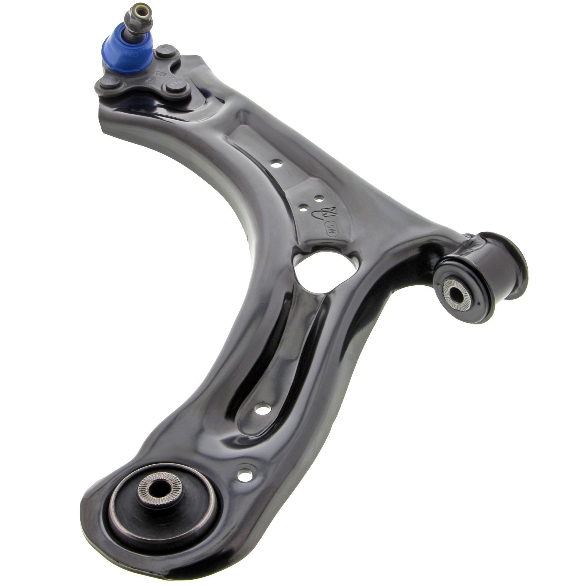 Front Left Lower Suspension Control Arm and Ball Joint Assembly | Mevotech Supreme CMS70180 Fits Volkswagen — image 3