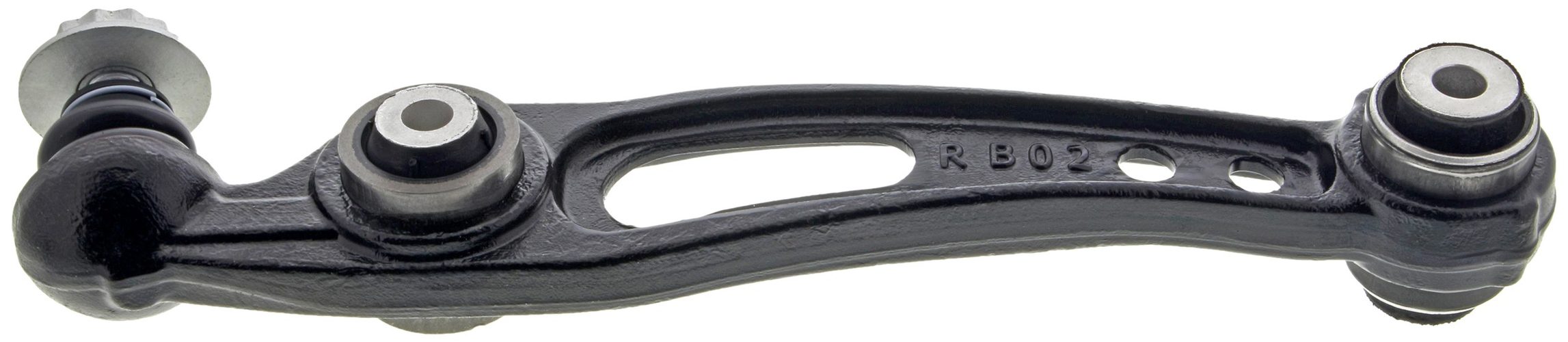 Front Right Lower Rearward Suspension Control Arm and Ball Joint Assembly | Mevotech Supreme CMS101643 Fits Land Rover — image 2