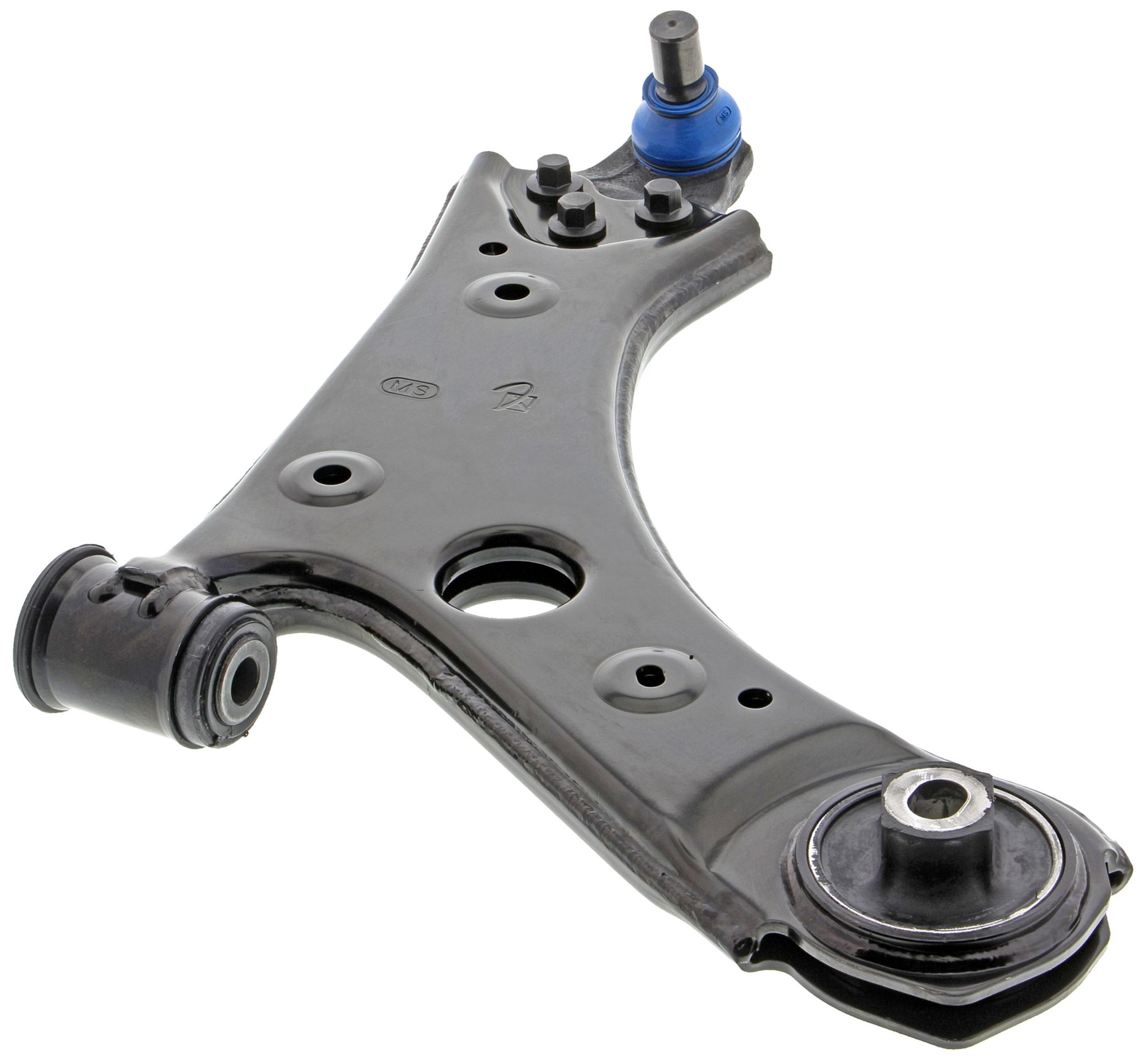 Front Right Lower Suspension Control Arm and Ball Joint Assembly | Mevotech Supreme CMS251221 Fits Jeep Fiat — image 3