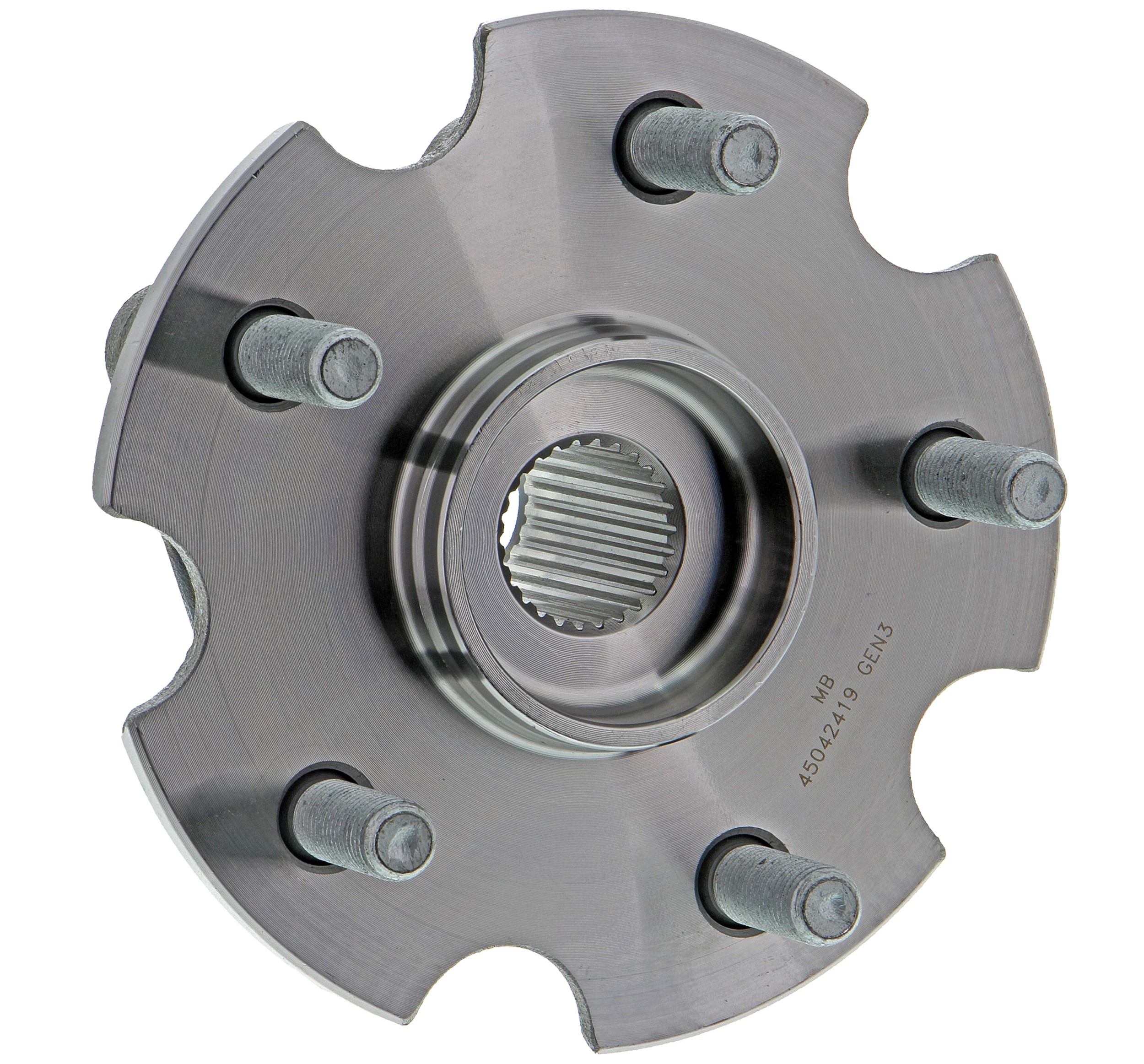 Rear Wheel Bearing and Hub Assembly | Mevotech Supreme H512374 Fits Toyota Lexus - 3