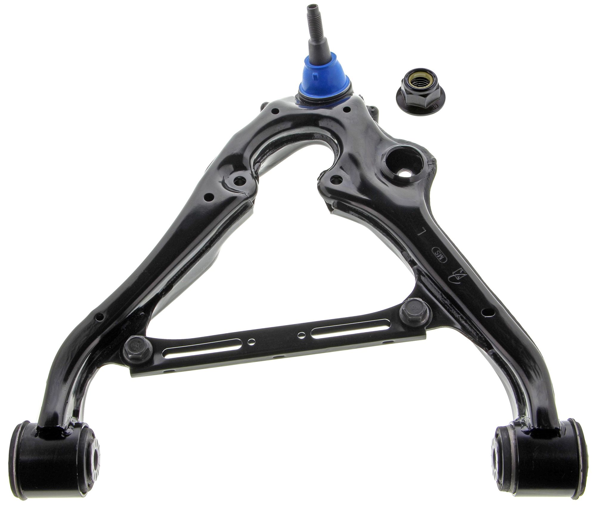 Front Left Lower Suspension Control Arm and Ball Joint Assembly | Mevotech Supreme CMS501335 Fits Chevrolet GMC Cadillac — image 7