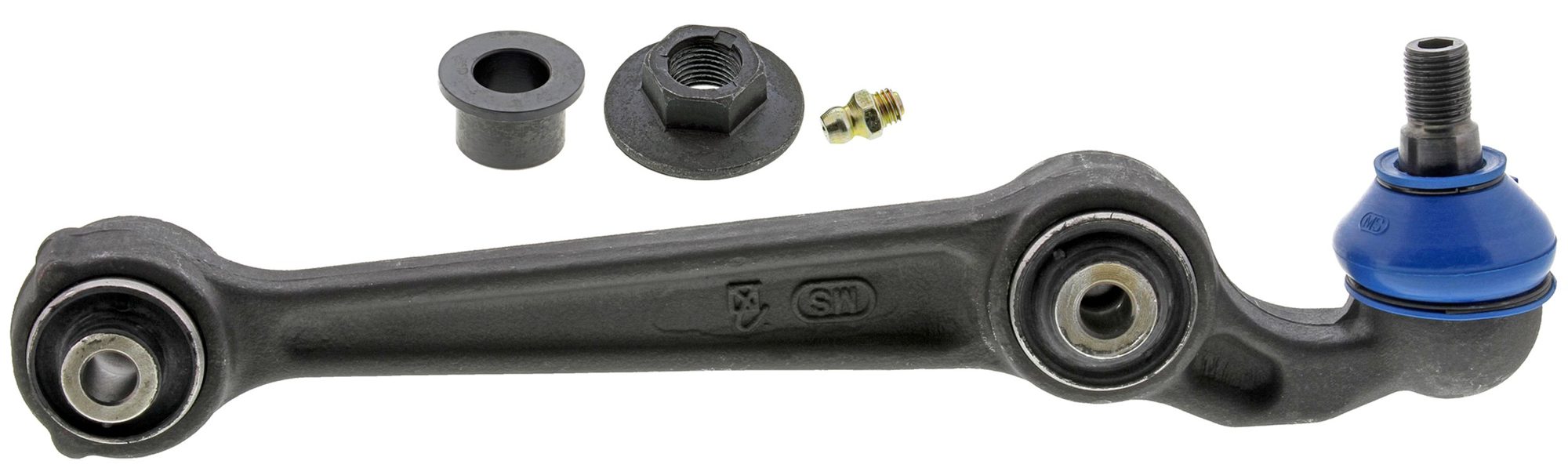 Front Lower Forward Suspension Control Arm and Ball Joint Assembly | Mevotech Supreme CMS76104 Fits Mazda Ford Mercury — image 6