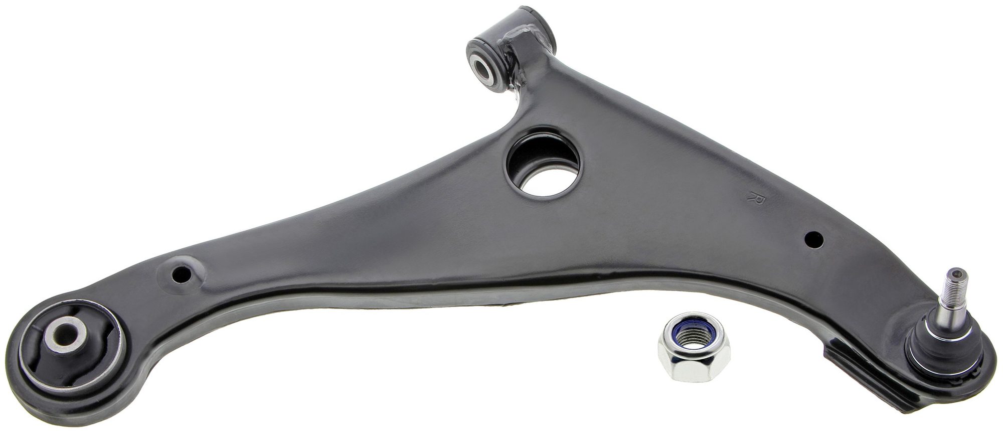 Front Right Lower Suspension Control Arm and Ball Joint Assembly | Mevotech Supreme CMS80196 Fits Mitsubishi — image 6