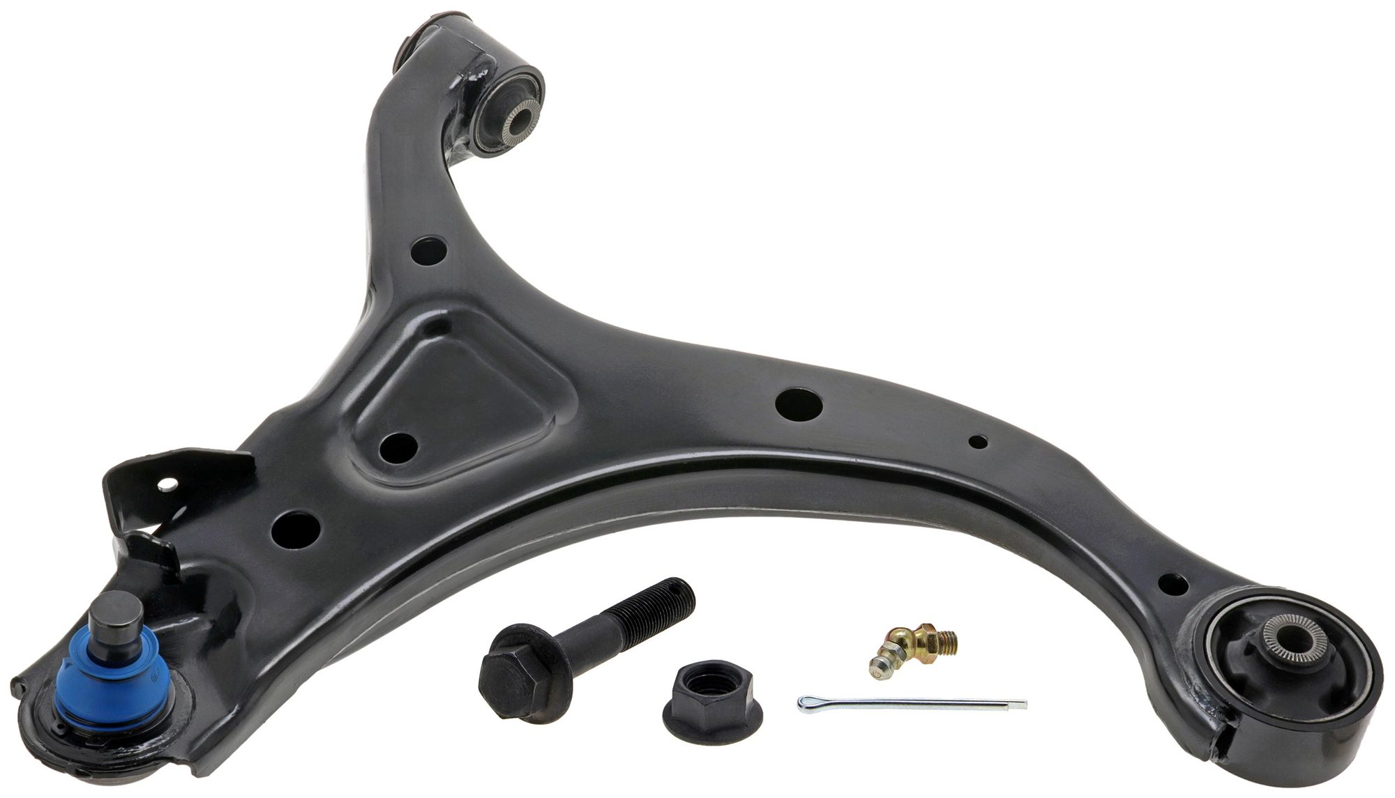 Front Right Lower Suspension Control Arm and Ball Joint Assembly | Mevotech Supreme CMS90153 Fits Hyundai Kia — image 7