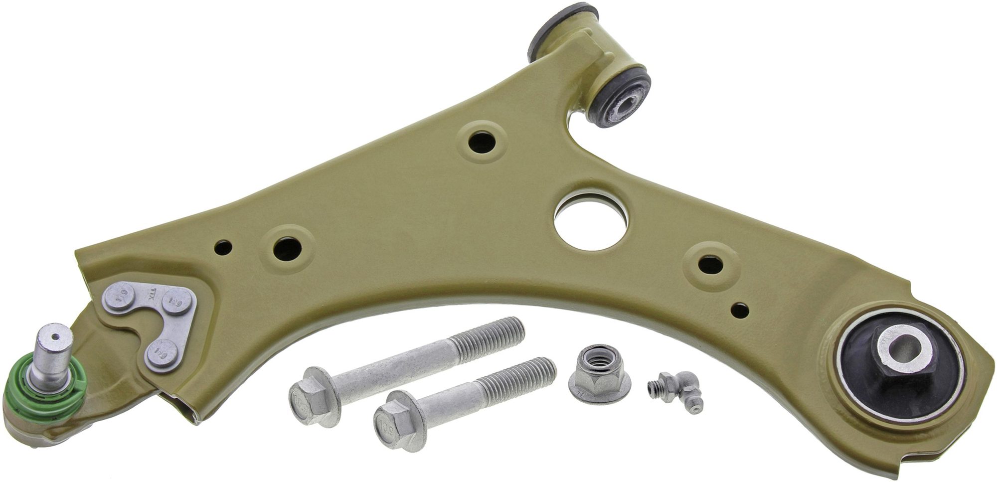 Front Left Lower Suspension Control Arm and Ball Joint Assembly | Mevotech Supreme CTXMS251220 Fits Jeep Fiat — image 5