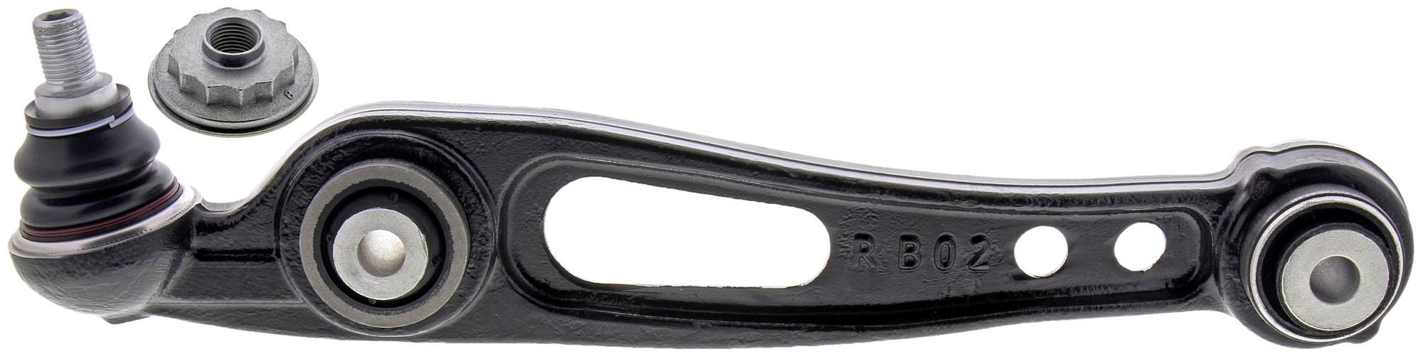 Front Right Lower Rearward Suspension Control Arm and Ball Joint Assembly | Mevotech Supreme CMS101643 Fits Land Rover — image 5