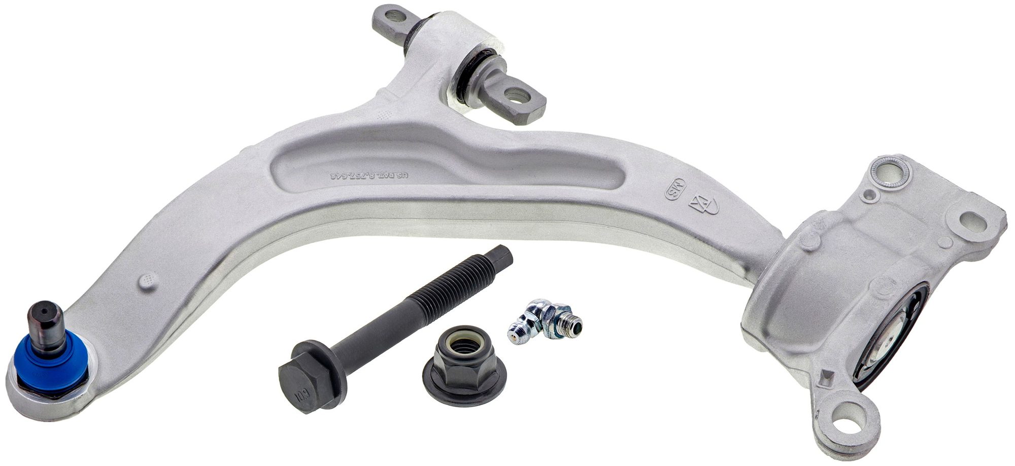 Front Left Lower Suspension Control Arm and Ball Joint Assembly | Mevotech Supreme CMS251278 Fits Chrysler Pacifica 2020-2025 — image 6