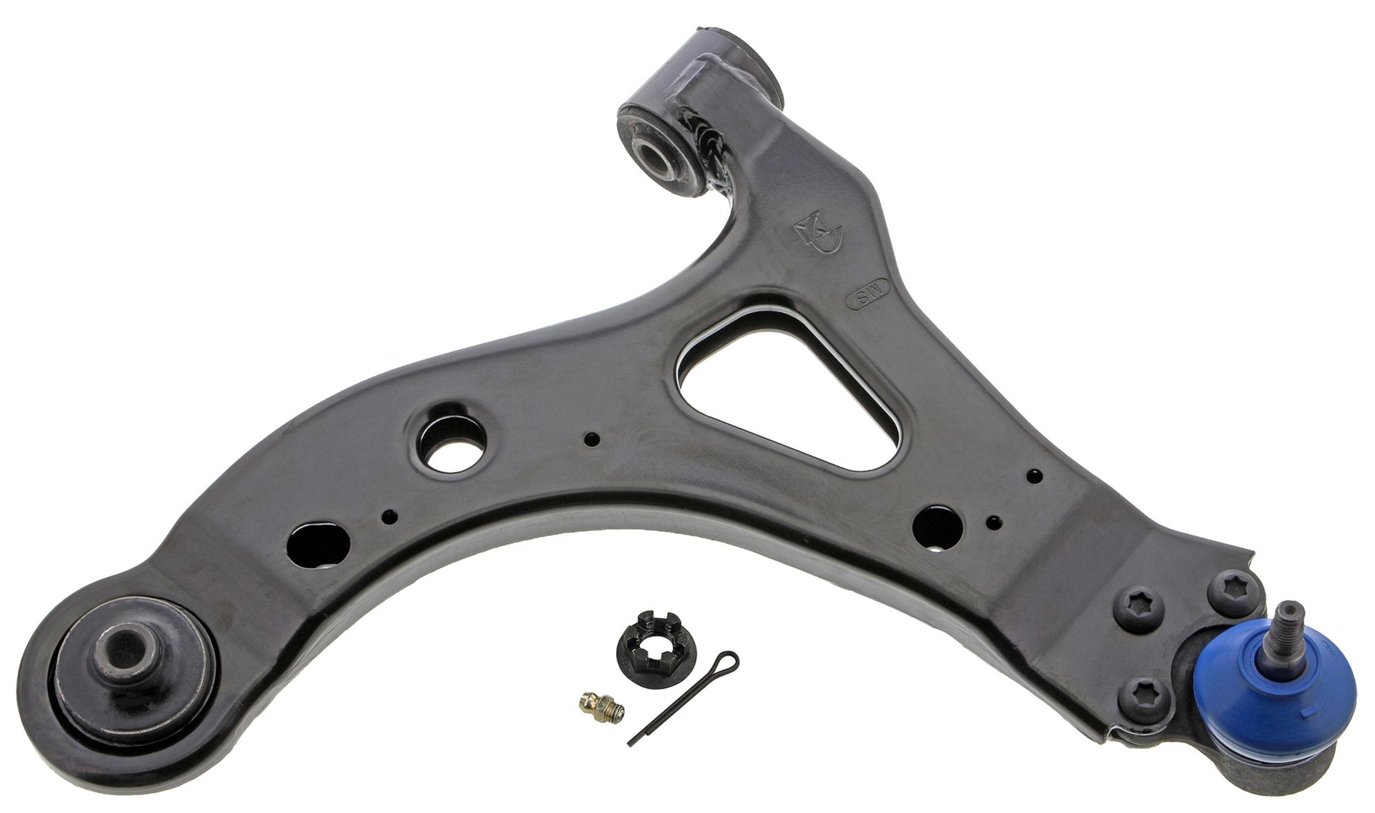 Front Left Lower Suspension Control Arm and Ball Joint Assembly | Mevotech Supreme CMS501027 Fits Chevrolet Pontiac Buick — image 5