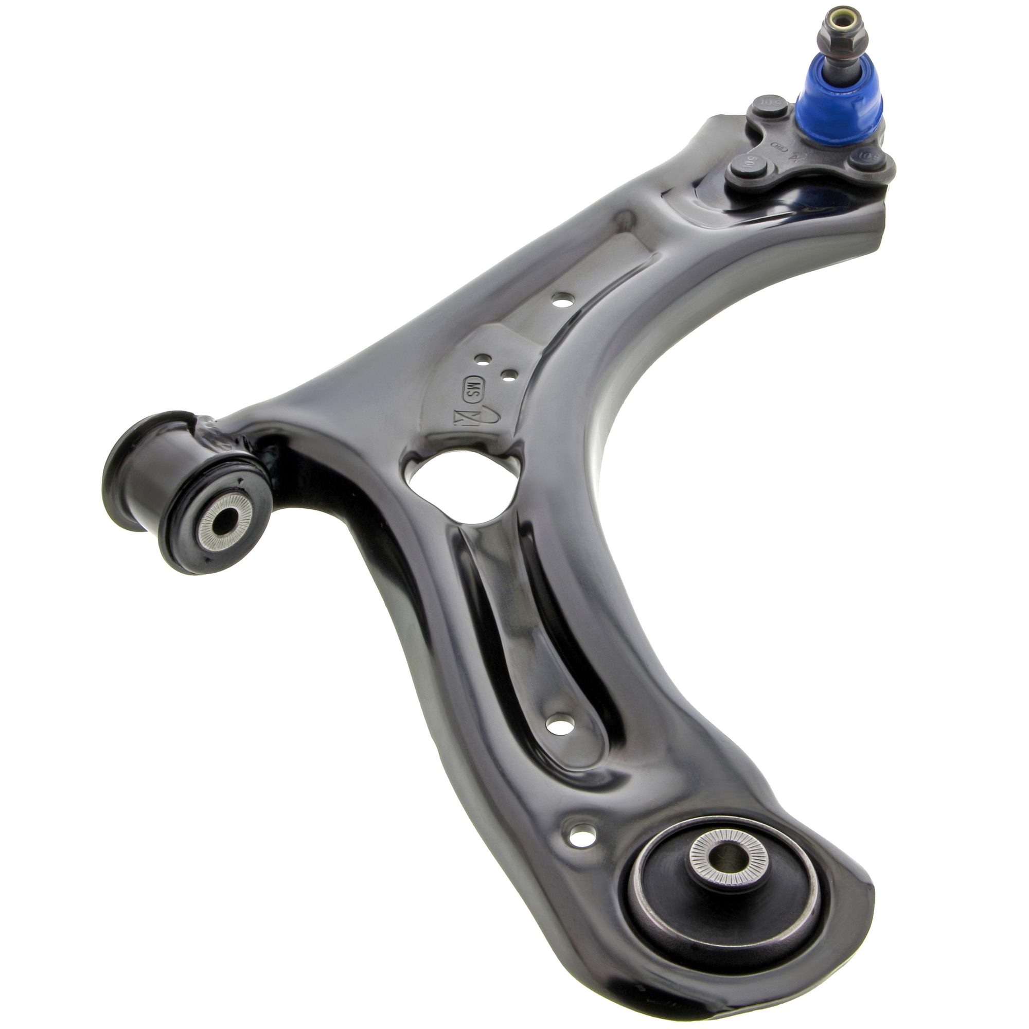Front Right Lower Suspension Control Arm and Ball Joint Assembly | Mevotech Supreme CMS70181 Fits Volkswagen — image 3