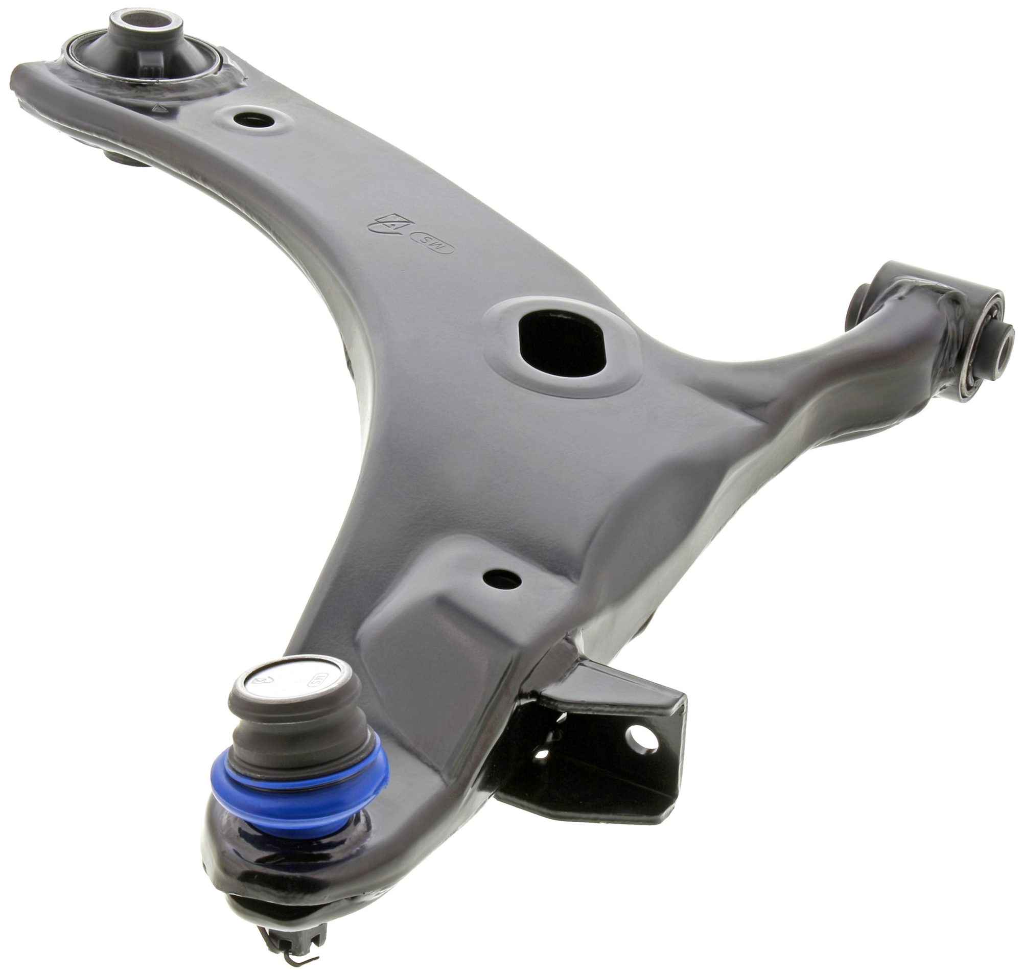 Front Right Lower Suspension Control Arm and Ball Joint Assembly | Mevotech Supreme CMS801052 Fits Subaru — image 2