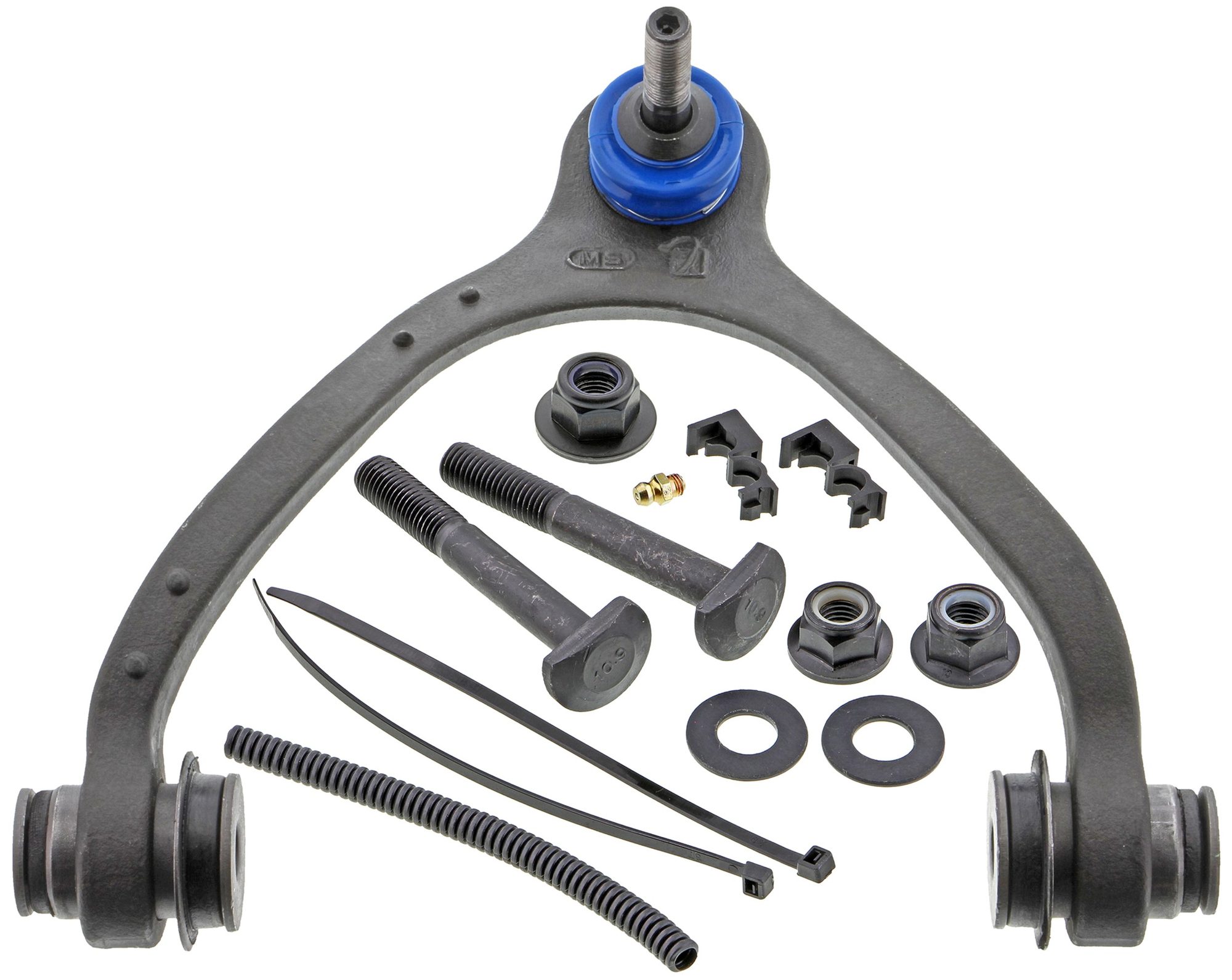 Front Left Upper Suspension Control Arm and Ball Joint Assembly | Mevotech Supreme CMK80040 Fits Mercury Ford Lincoln — image 7