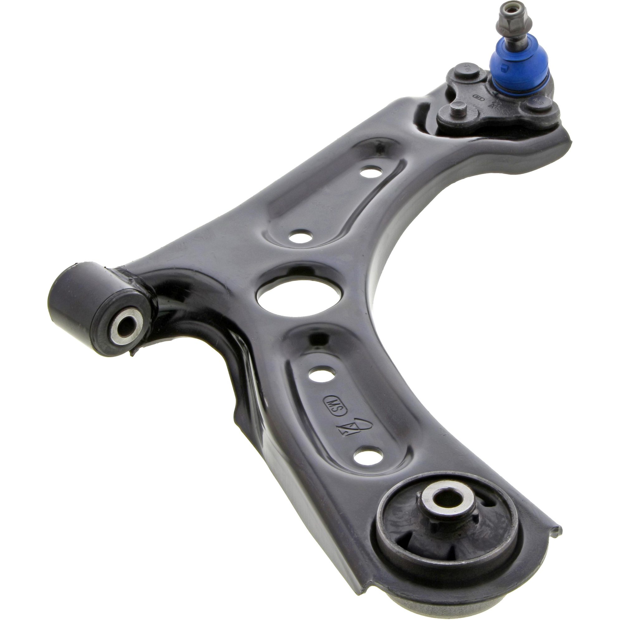 Front Right Lower Suspension Control Arm and Ball Joint Assembly | Mevotech Supreme CMS801223 Fits Hyundai Kia — image 3