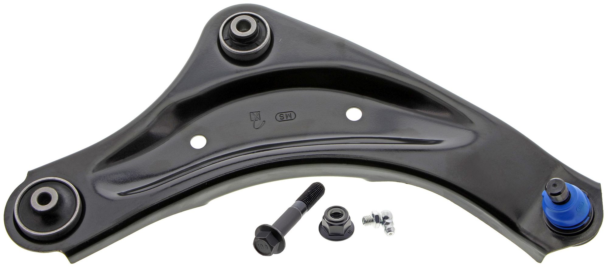 Front Right Lower Suspension Control Arm and Ball Joint Assembly | Mevotech Supreme CMS301018 Fits Nissan — image 7
