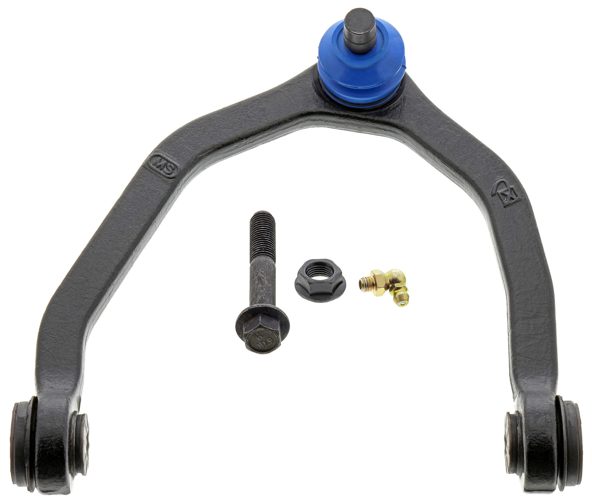 Front Left Upper Suspension Control Arm and Ball Joint Assembly | Mevotech Supreme CMK8596 Fits Ford Mercury — image 7