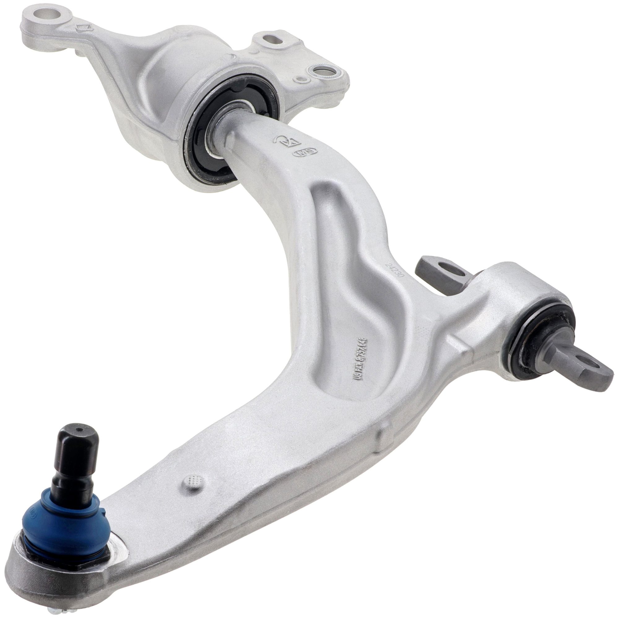 Front Right Lower Suspension Control Arm and Ball Joint Assembly | Mevotech Supreme CMS251279 Fits Chrysler Pacifica 2020-2025