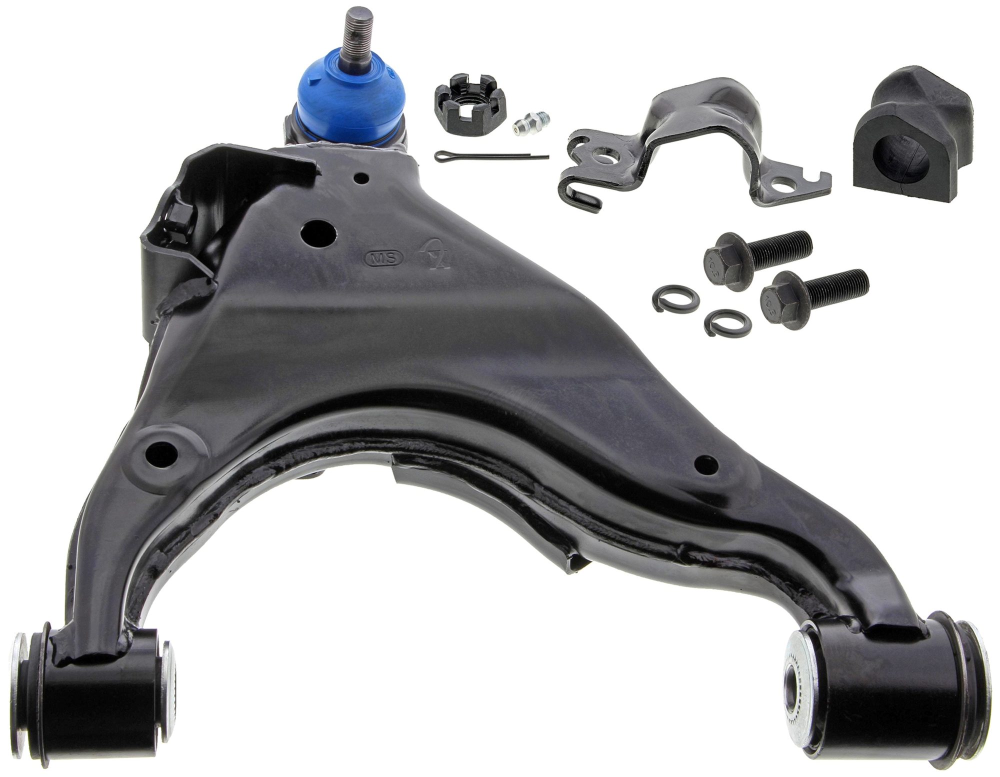 Front Left Lower Suspension Control Arm and Ball Joint Assembly | Mevotech Supreme CMS861082 Fits Toyota Lexus — image 4