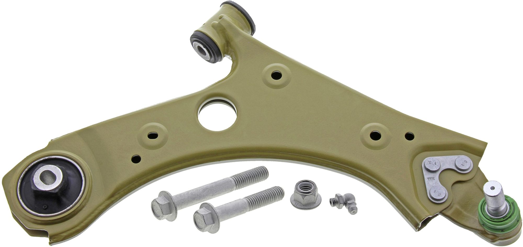 Front Right Lower Suspension Control Arm and Ball Joint Assembly | Mevotech Supreme CTXMS251221 Fits Jeep Fiat — image 6